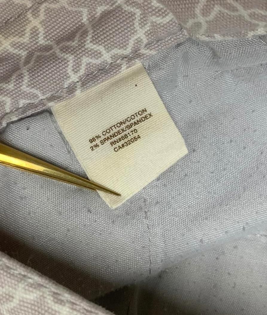 Other Idra Women's Sz 4 Gray Printed Geometric Capri Pants Size 27" / US 4 / IT 40 - 11 Thumbnail