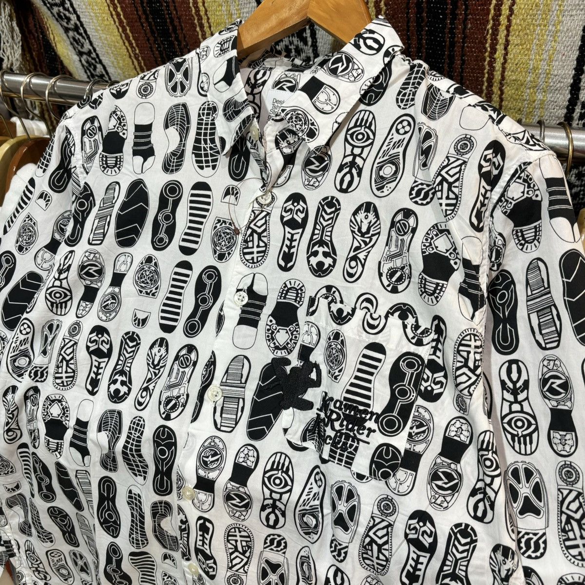 Japanese Brand Graniph Heisei Kamen Riders Pattern Japan Size US L / EU 52-54 / 3 - 2 Thumbnail