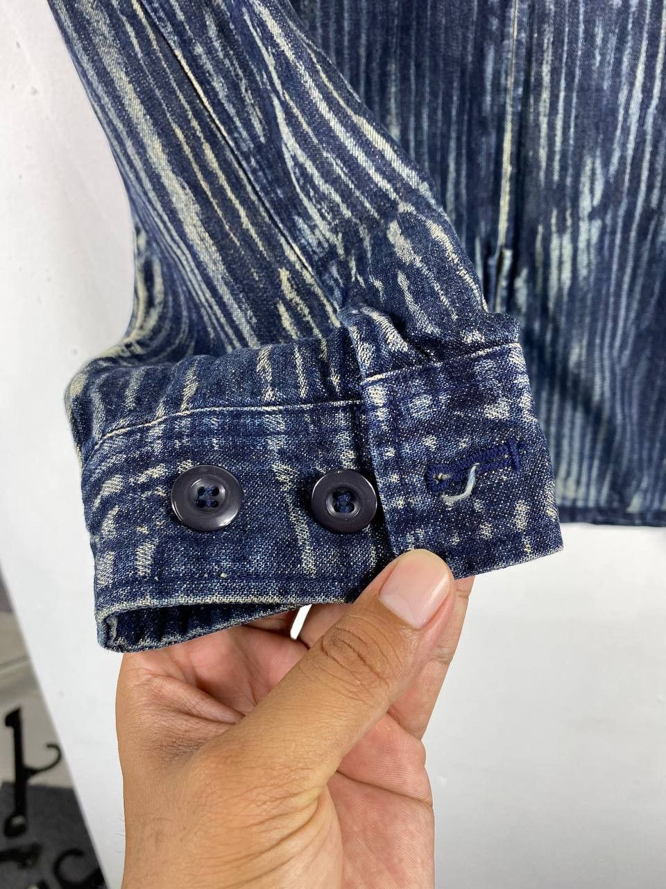 Japanese Brand power to the people denim jacket nice design Size US L / EU 52-54 / 3 - 4 Thumbnail