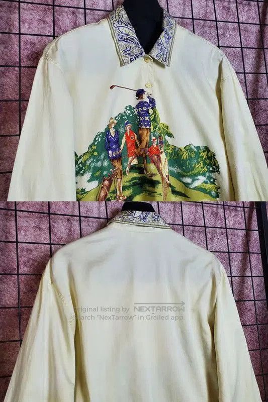 Burberry Burberry Beige Graphic Long-sleeve T-shirt for Women. Size M / US 6-8 / IT 42-44 - 2 Thumbnail