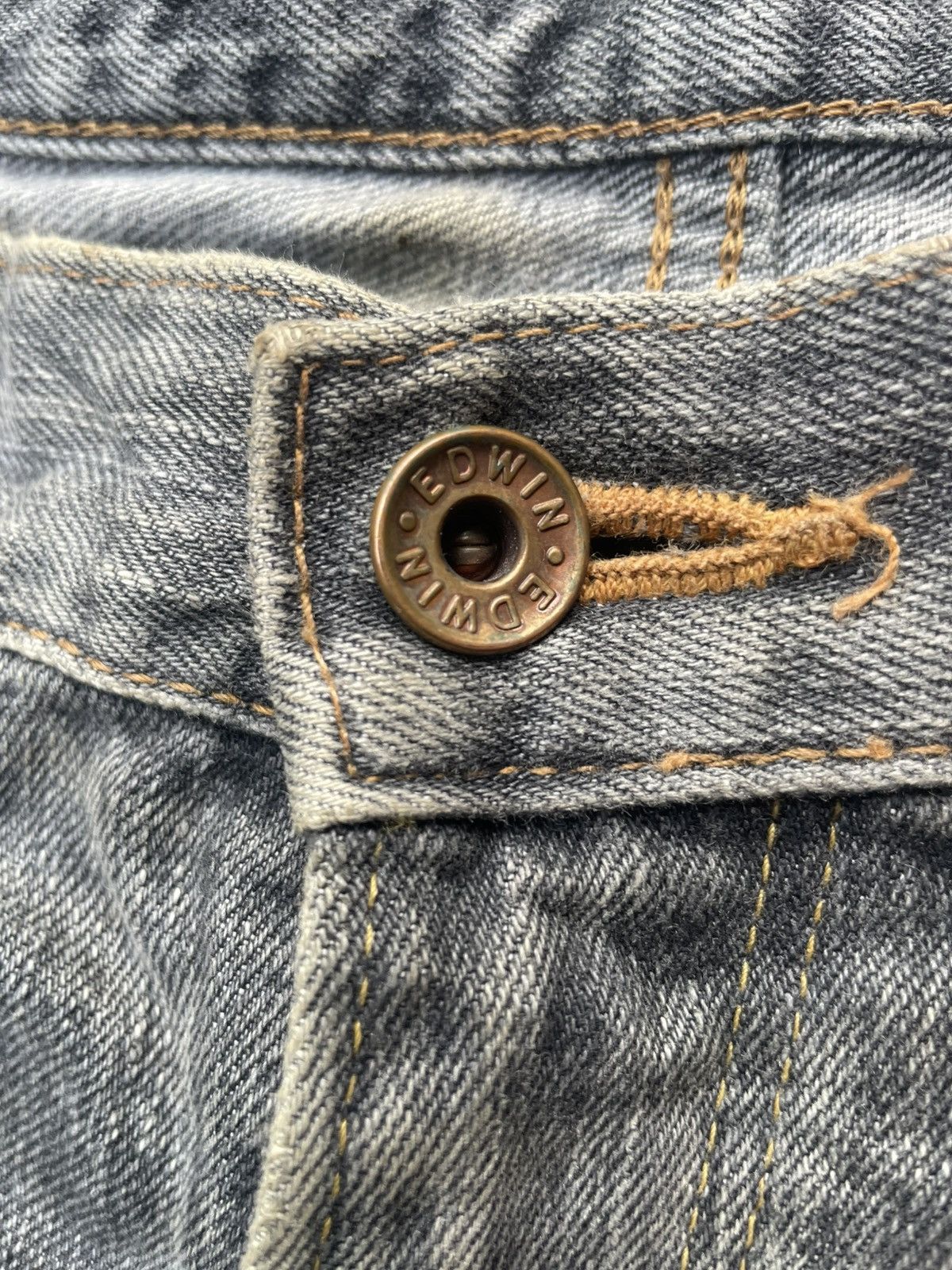 Edwin Vintage Edwin 505 Z Selvedge Distresed Denim Size US 38 / EU 54 - 21 Thumbnail