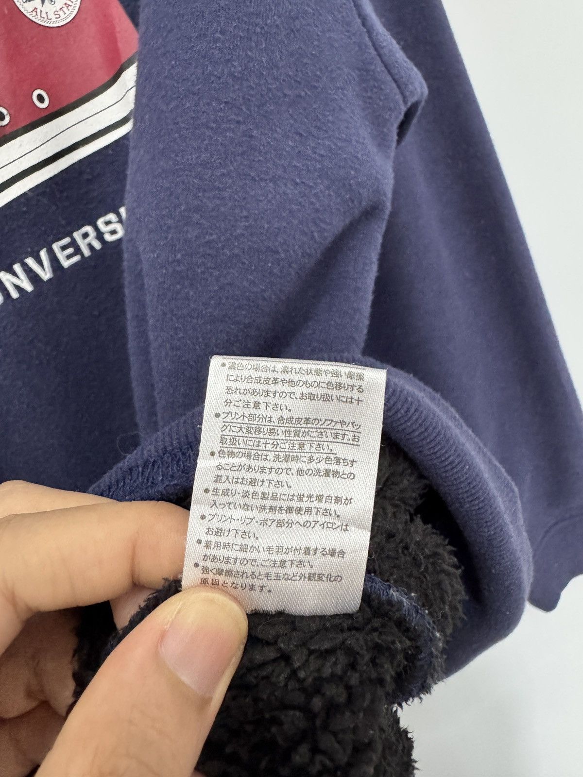 Converse 🔥 VINTAGE CONVERSE HOODIE SWEATSHIRT - L Size US M / EU 48-50 / 2 - 6 Thumbnail