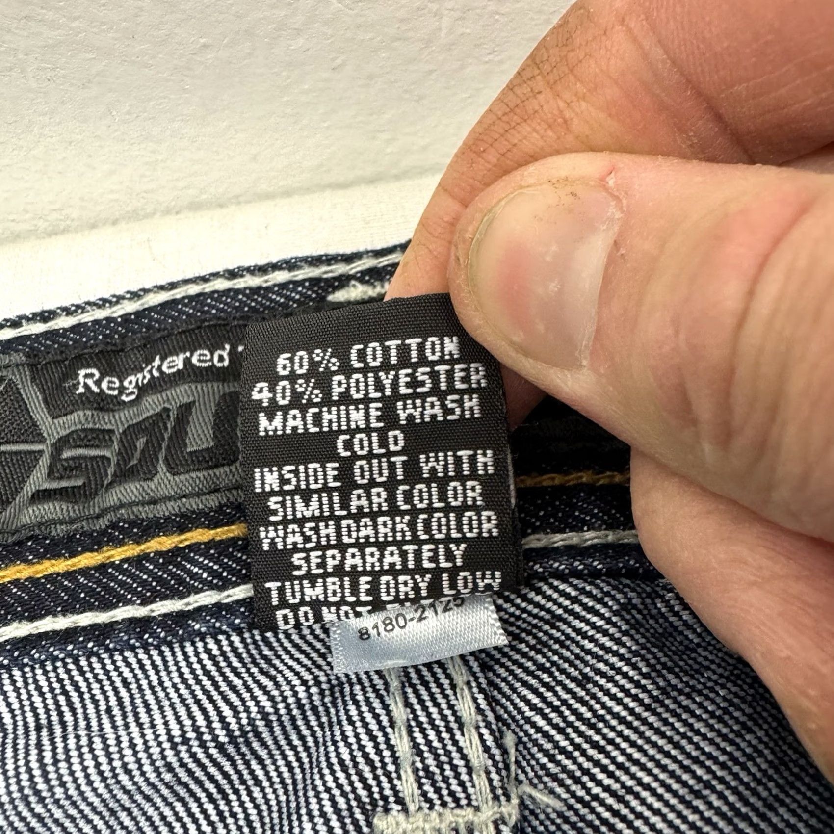 Southpole VINTAGE Southpole Jeans Adult 38x32 Relaxed Hip Hop Y2K Hipster Grunge 90s Skater Jeans Mens Blue Cotton Polyester Straight Zip 38" 90s Hip Hop Mens Size US 38 / EU 54 - 5 Thumbnail