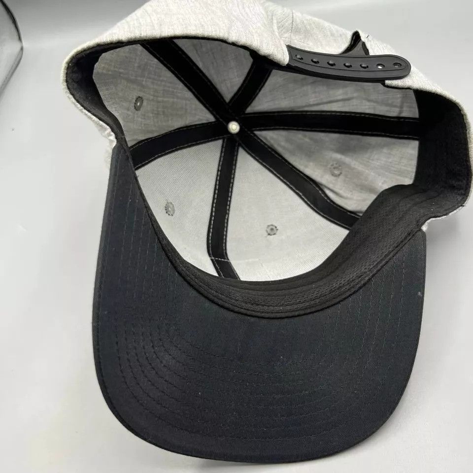 Brixton Brixton Brxtn Hat Men Gray Black Snap Back Cap Size ONE SIZE - 5 Thumbnail