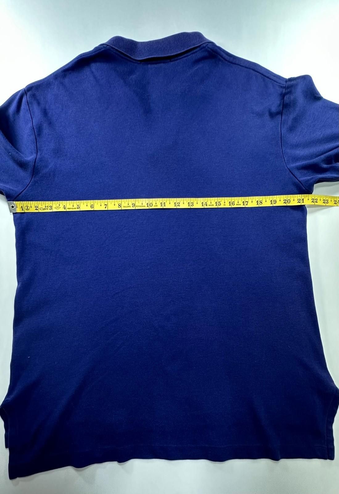 Polo Ralph Lauren Polo Ralph Lauren 1/4 Button Cotton Polo Shirt Purple Mens M Size US M / EU 48-50 / 2 - 4 Thumbnail