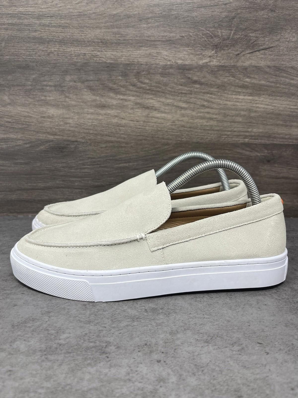 Swims SWIMS Madison Loafers Shoes Mens Size 8 White Beige Size US 8 / EU 41 - 1 Thumbnail