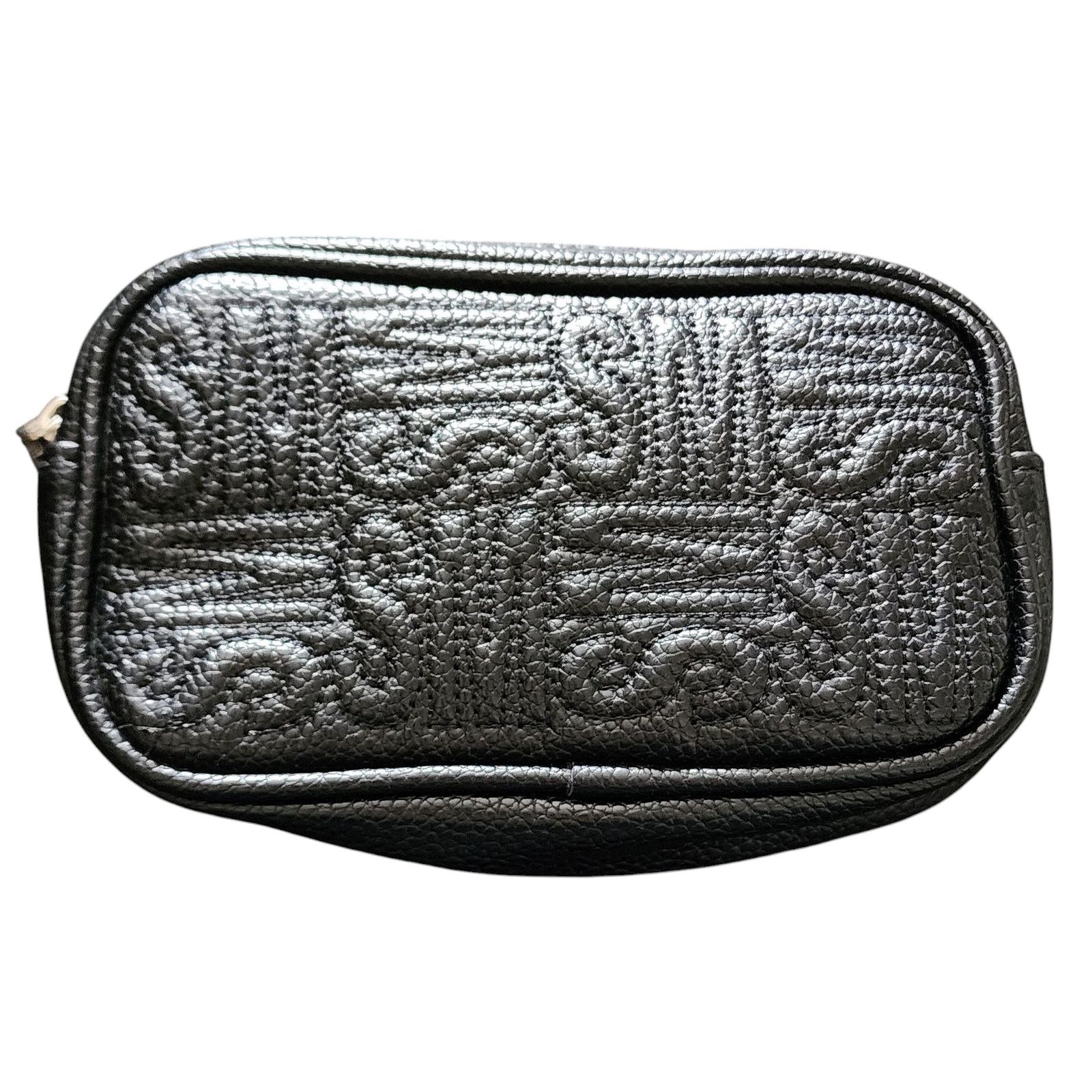 Steve Madden Steve Madden Fanny Pack Black Faux Leather Steve Madden Logo Size ONE SIZE - 1 Thumbnail