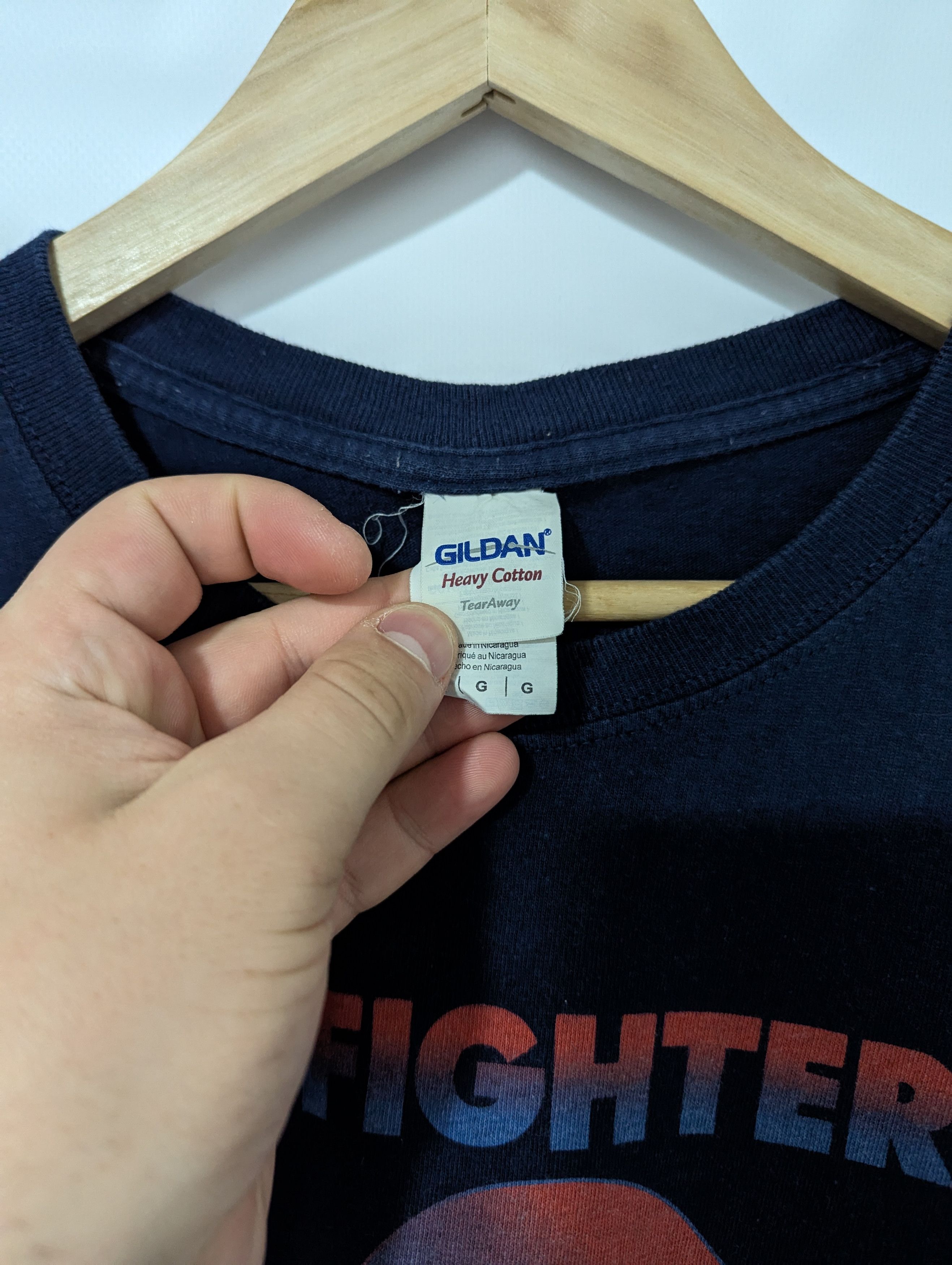 Band Tees × Vintage VINTAGE FOO FIGHTERS SPACE FIGHTERS Loops Logo T shirt Size US L / EU 52-54 / 3 - 6 Thumbnail