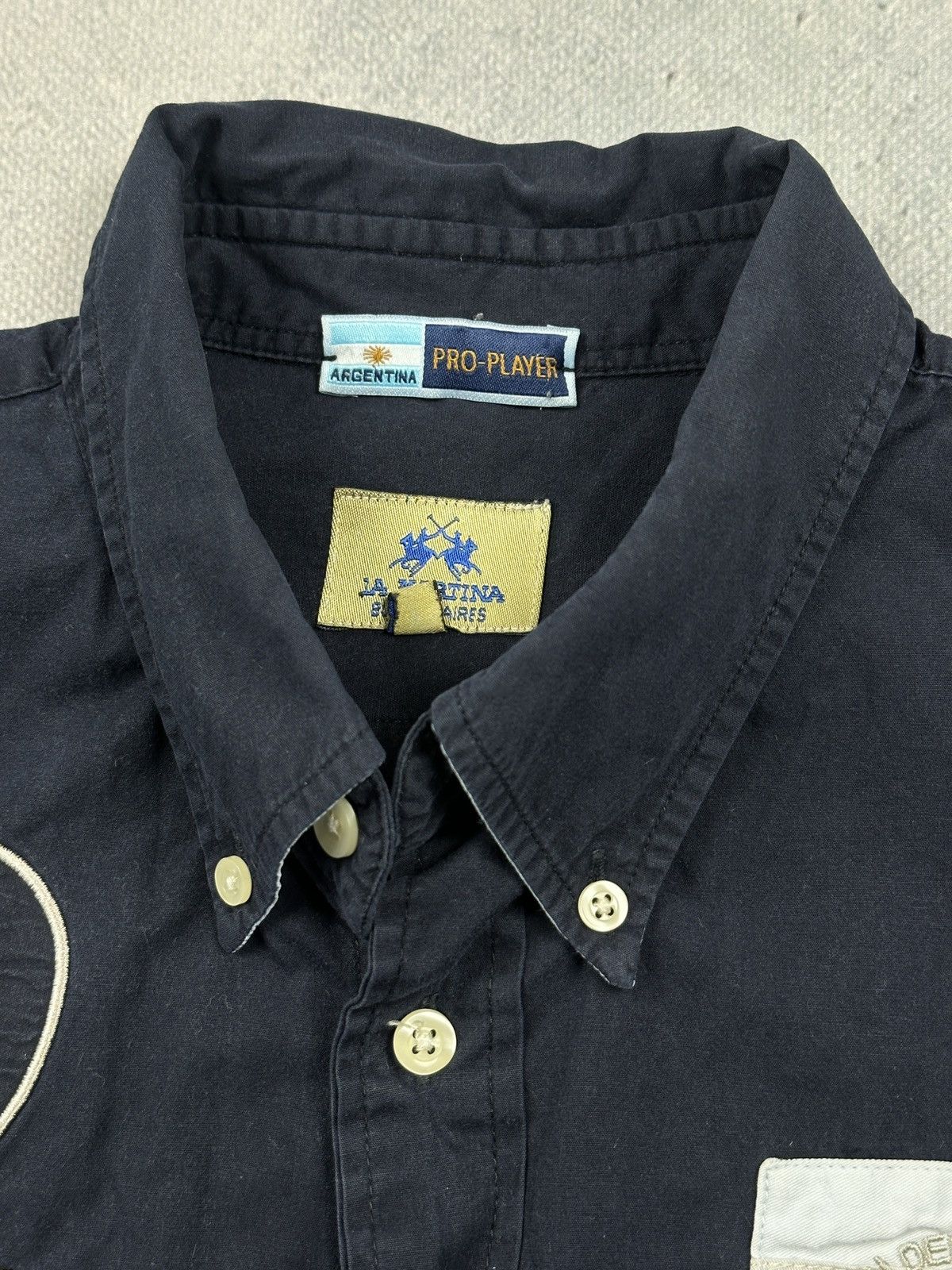 La Martina Vintage La Martina Argentina Polo Tour Shirt Archive Y2K XL Size US XL / EU 56 / 4 - 16 Thumbnail