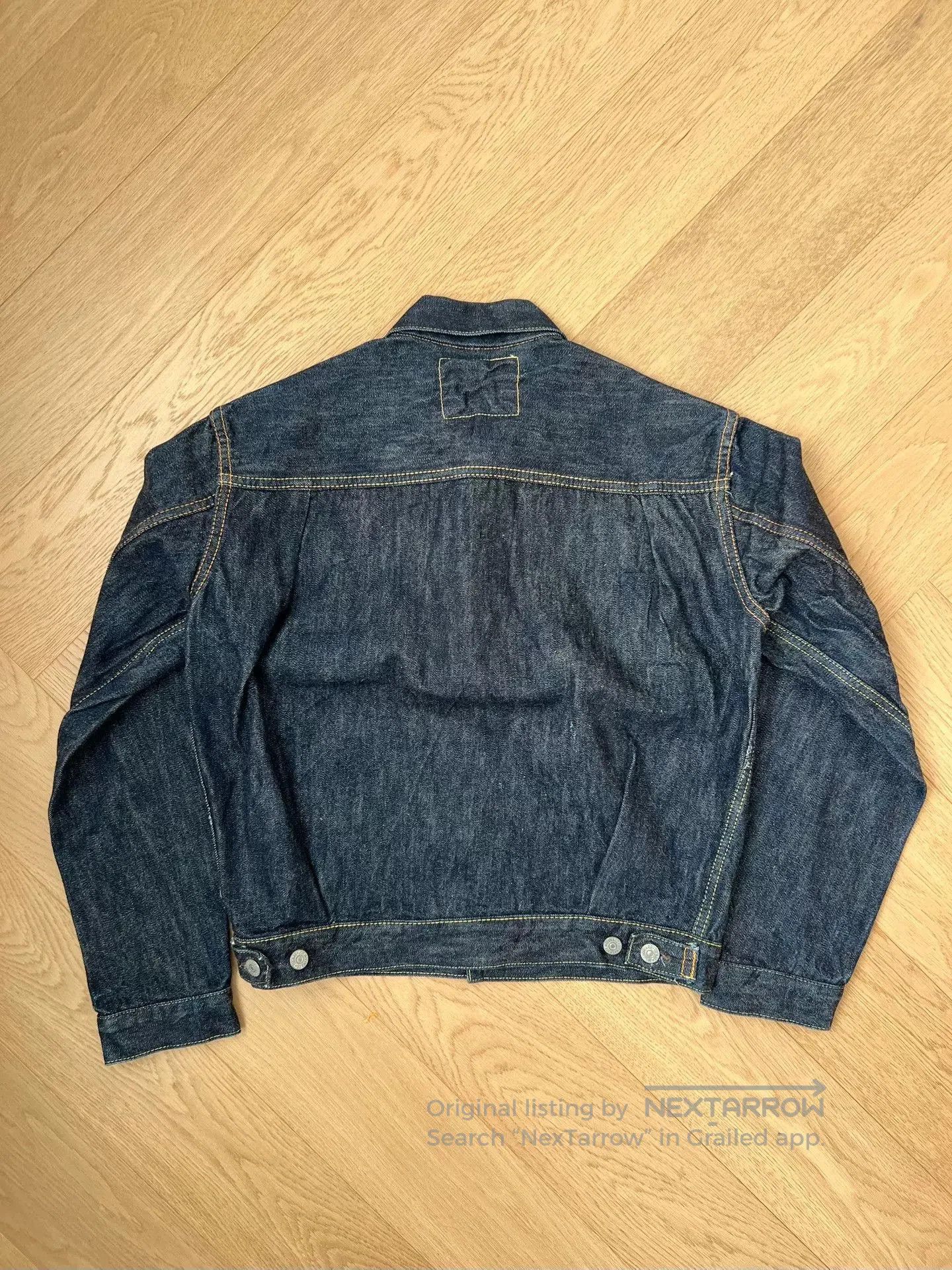 The Real McCoy's Joe McCoy Vintage Denim Jacket. Size US XXL / EU 58 / 5 - 6 Thumbnail