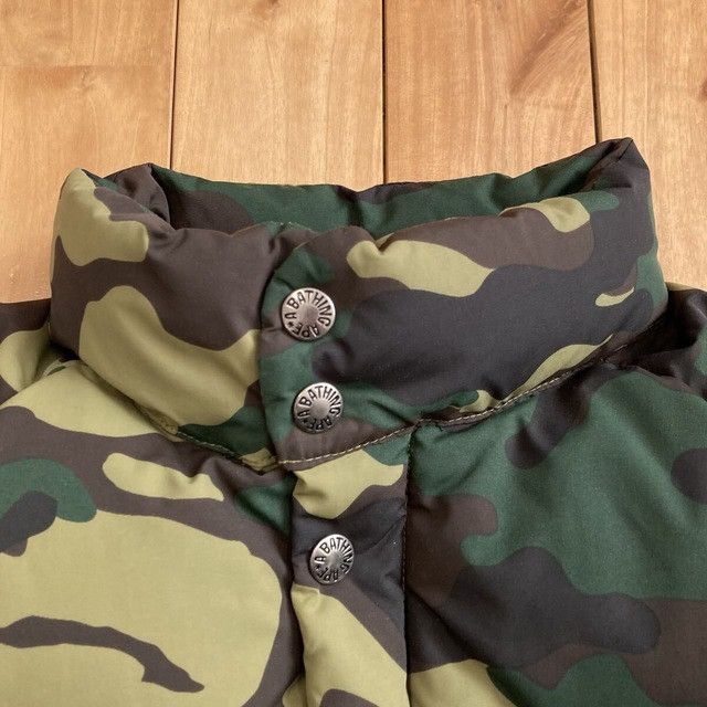 Bape BAPE Woodland Camo Puffer Down Jacket a bathing ape NIGO Size US L / EU 52-54 / 3 - 3 Thumbnail