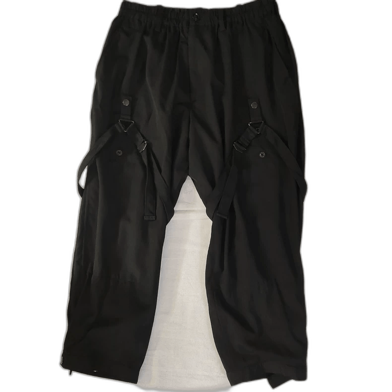 Yohji Yamamoto yohji yamamoto black wrap pants size 2 Size 24" / US 00 / IT 34 - 1 Thumbnail