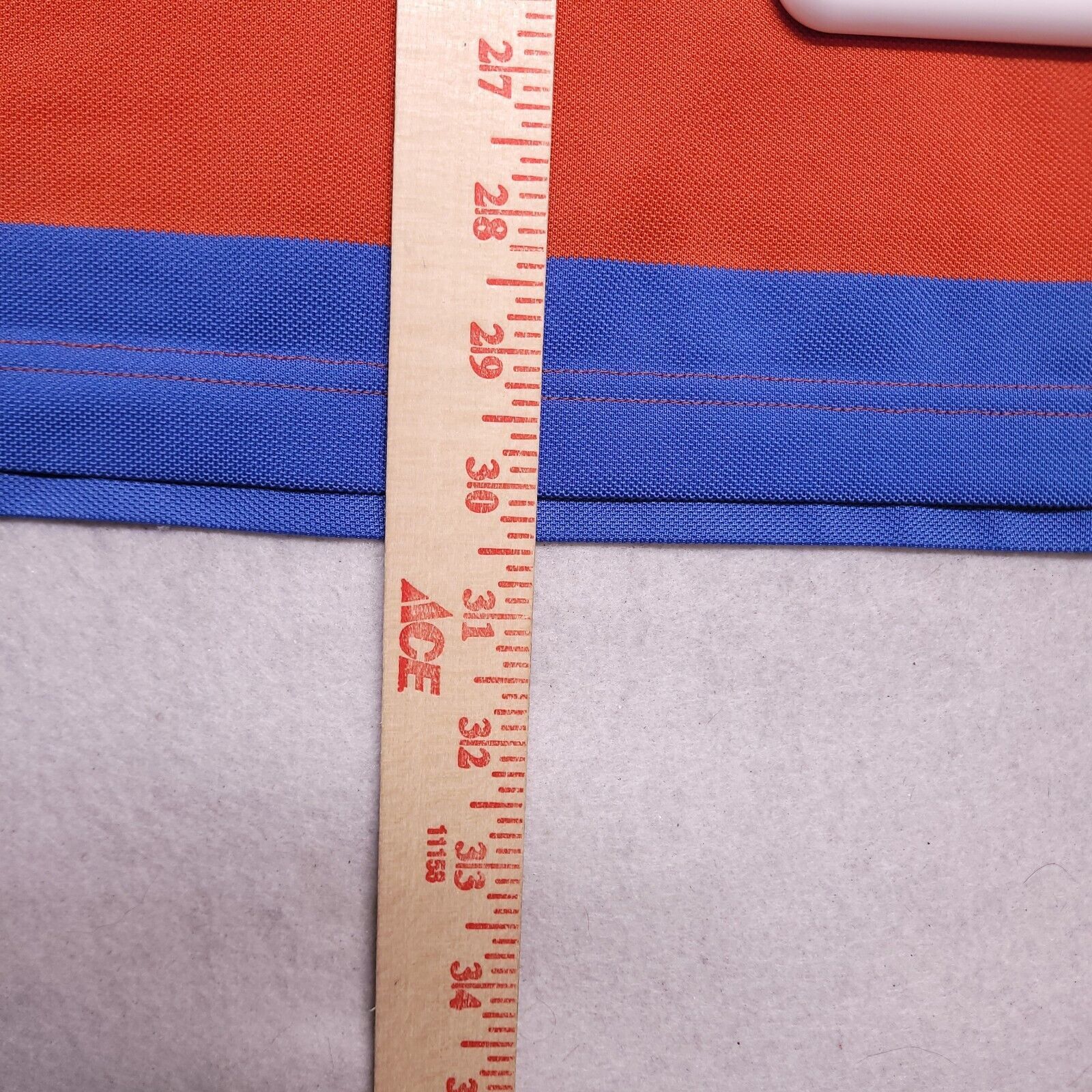 Izod IZOD Pullover Polo Shirt Adult Men Size XL Orange Blue Black Size US XL / EU 56 / 4 - 8 Thumbnail