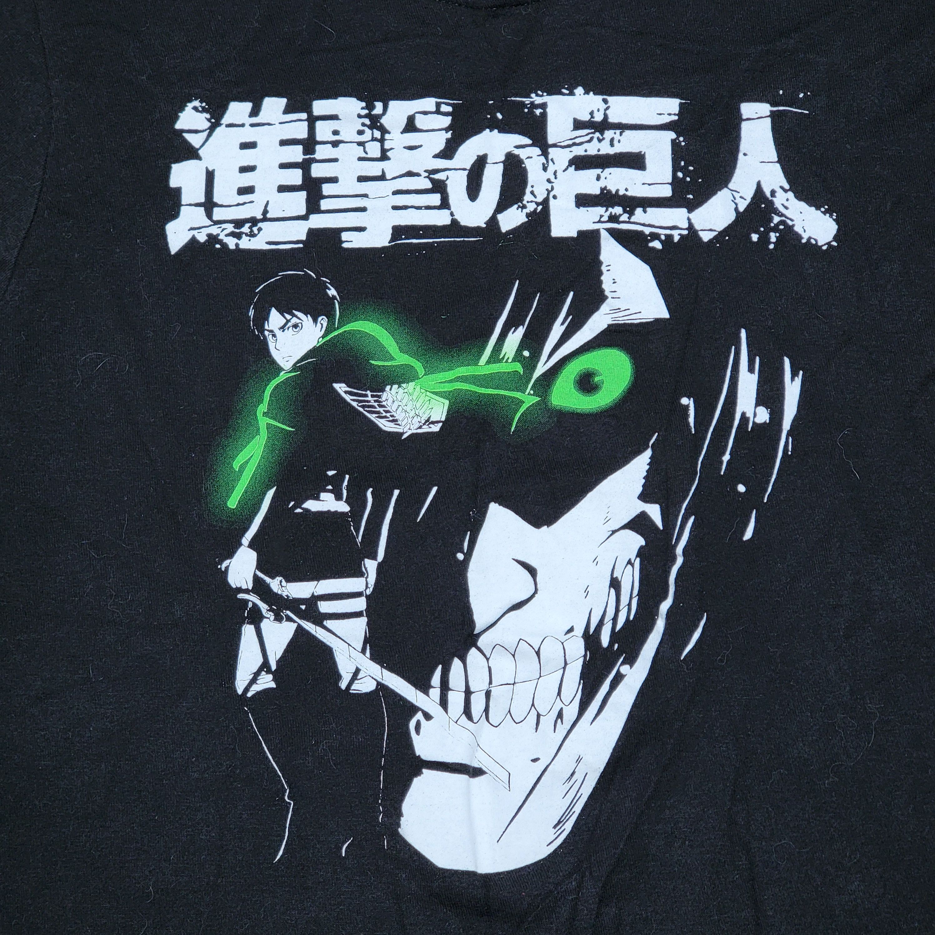 Ripple Junction Ripple Junction SS Black Tee "Attack On Titan" - Size Medium Size M / US 6-8 / IT 42-44 - 2 Thumbnail