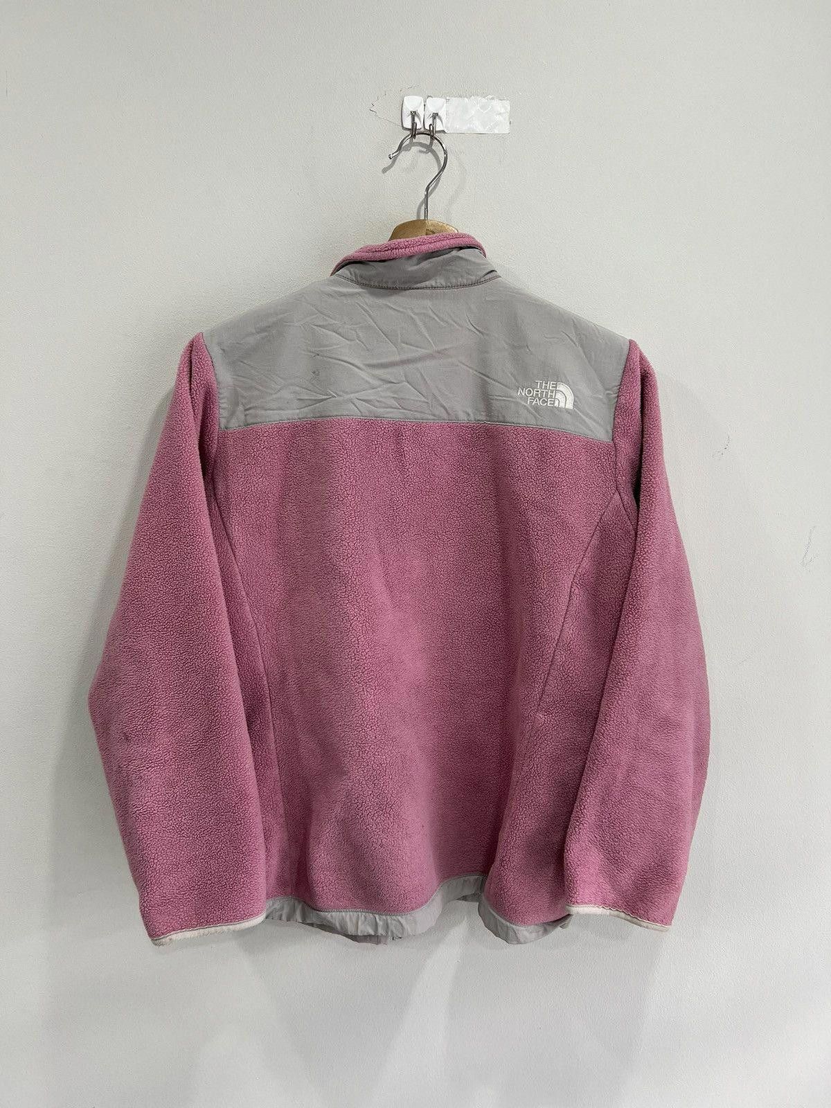 Vintage Vintage North Face Denali Pink sweater zip up Size XL / US 12-14 / IT 48-50 - 3 Thumbnail