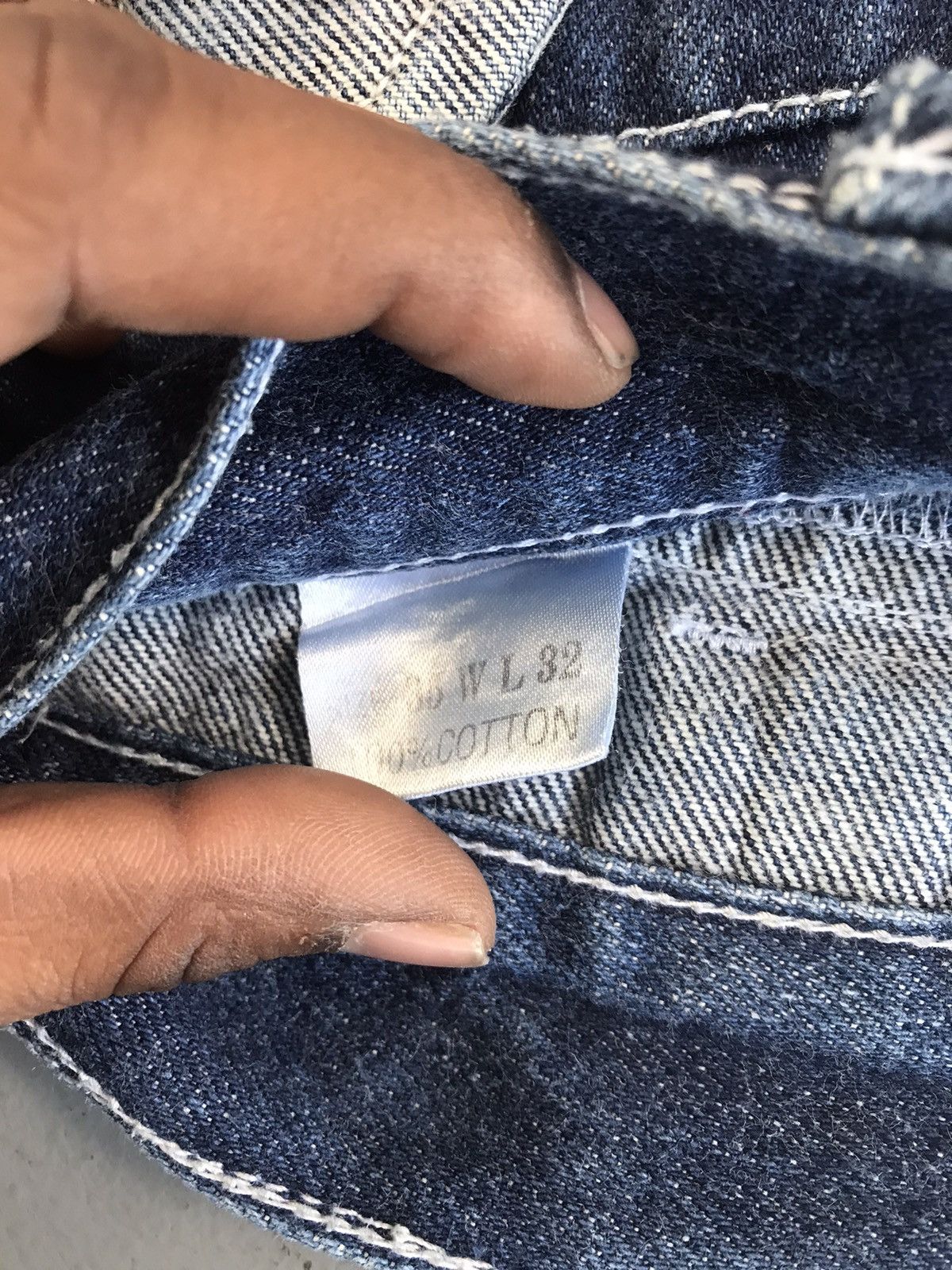 Southpole Vintage Kani SpellOut embroidered denim jort Size US 34 / EU 50 - 7 Thumbnail