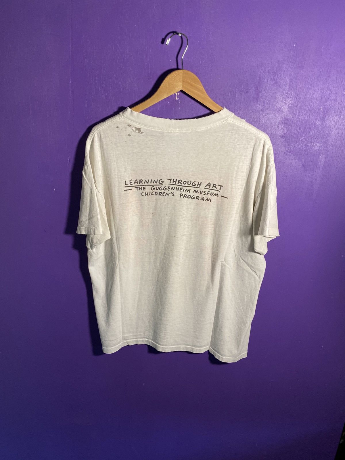 Keith Haring Vintage 1993 Keith Haring stacking up art tee Size US L / EU 52-54 / 3 - 2 Thumbnail