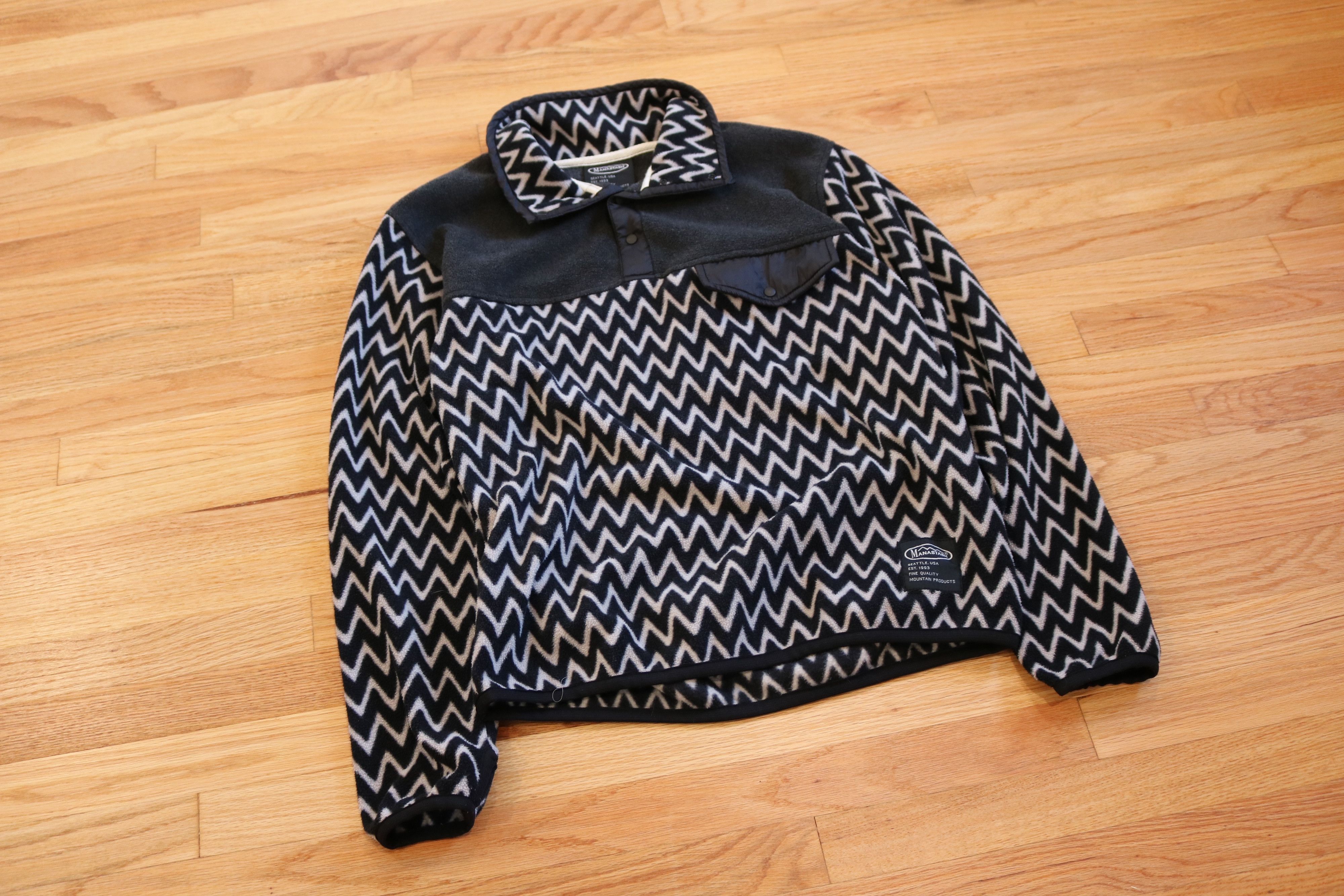 Engineered Garments × Manastash × Patagonia Manastash Zigzag Fleece Pullover Jacket Size US S / EU 44-46 / 1 - 3 Thumbnail