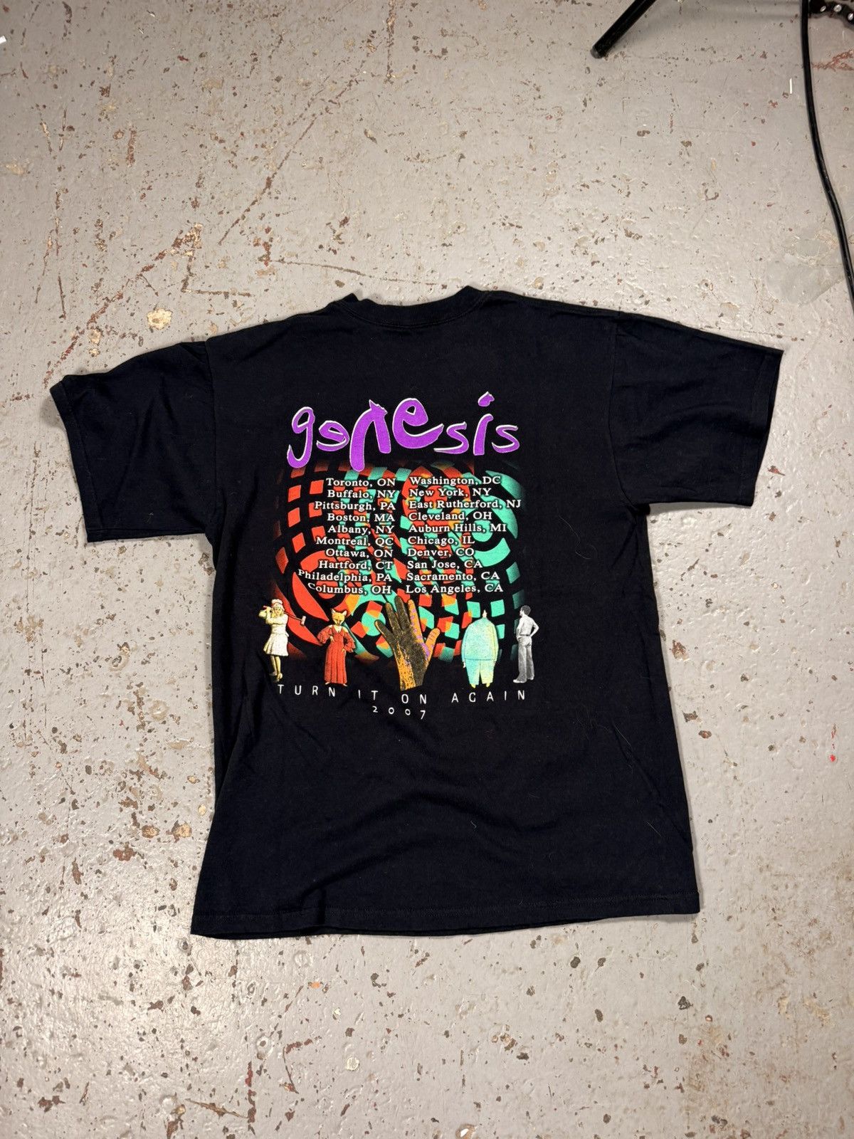 Other Vintage Genesis 2007 Turn It On Again Tour Tee Size US L / EU 52-54 / 3 - 5 Thumbnail