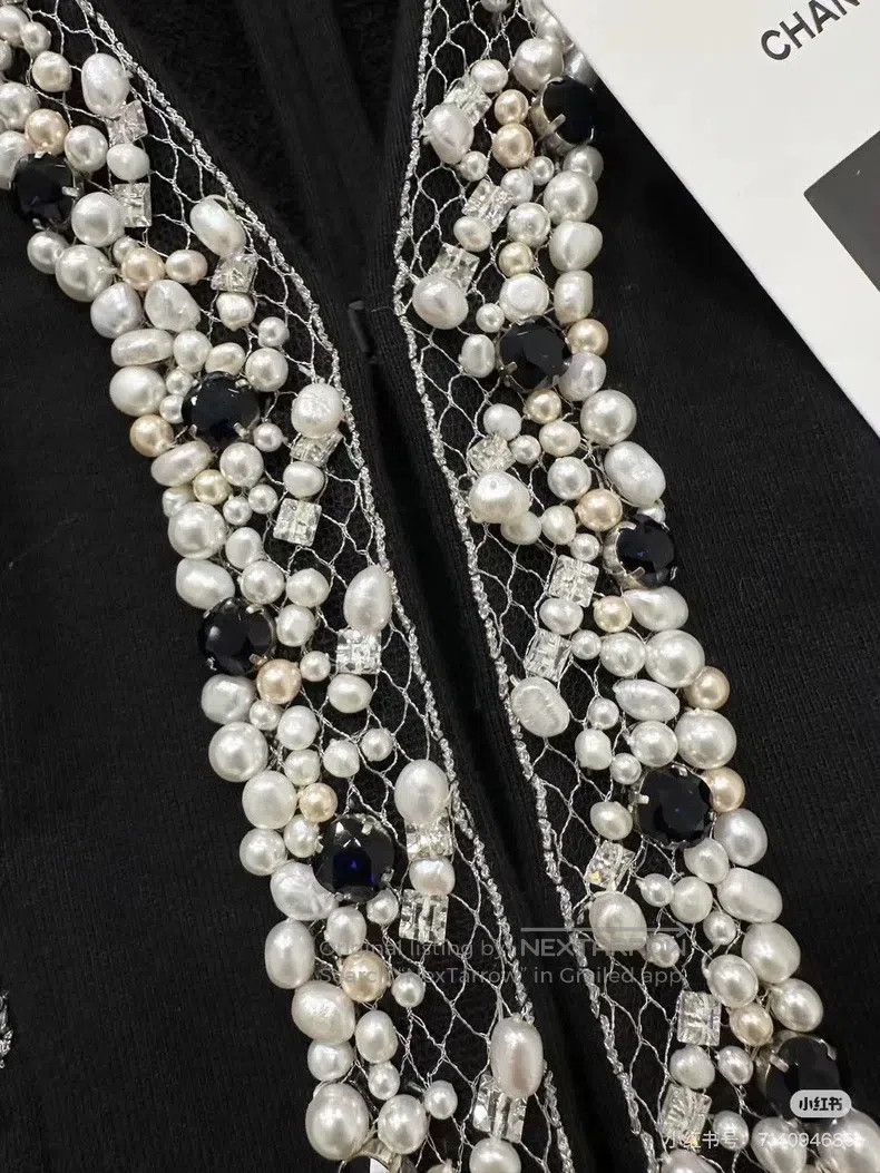 Chanel Chanel Handicraft workshop studded beaded coat Size S / US 4 / IT 40 - 5 Thumbnail