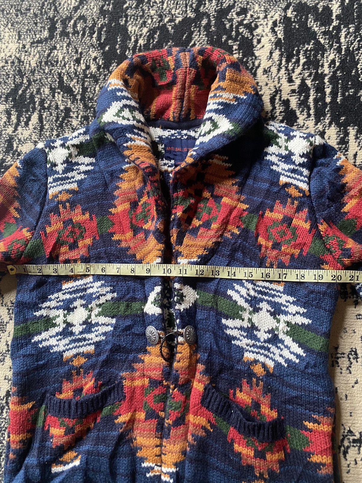 Designer × Japanese Brand Vintage Nativ Anti Ballistic “ Kapital Style “ Size US L / EU 52-54 / 3 - 11 Thumbnail