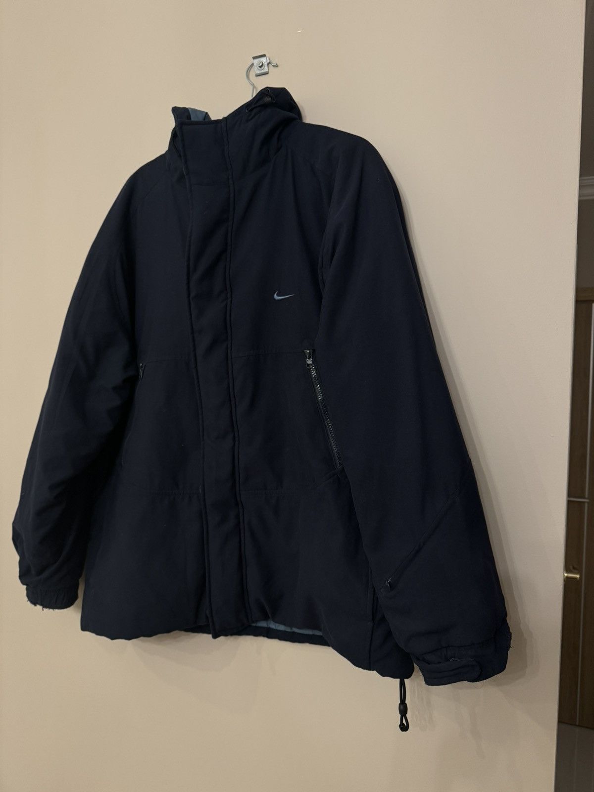 Nike Nike vintage jacket navy 00s 90s y2k rare Size US L / EU 52-54 / 3 - 2 Thumbnail