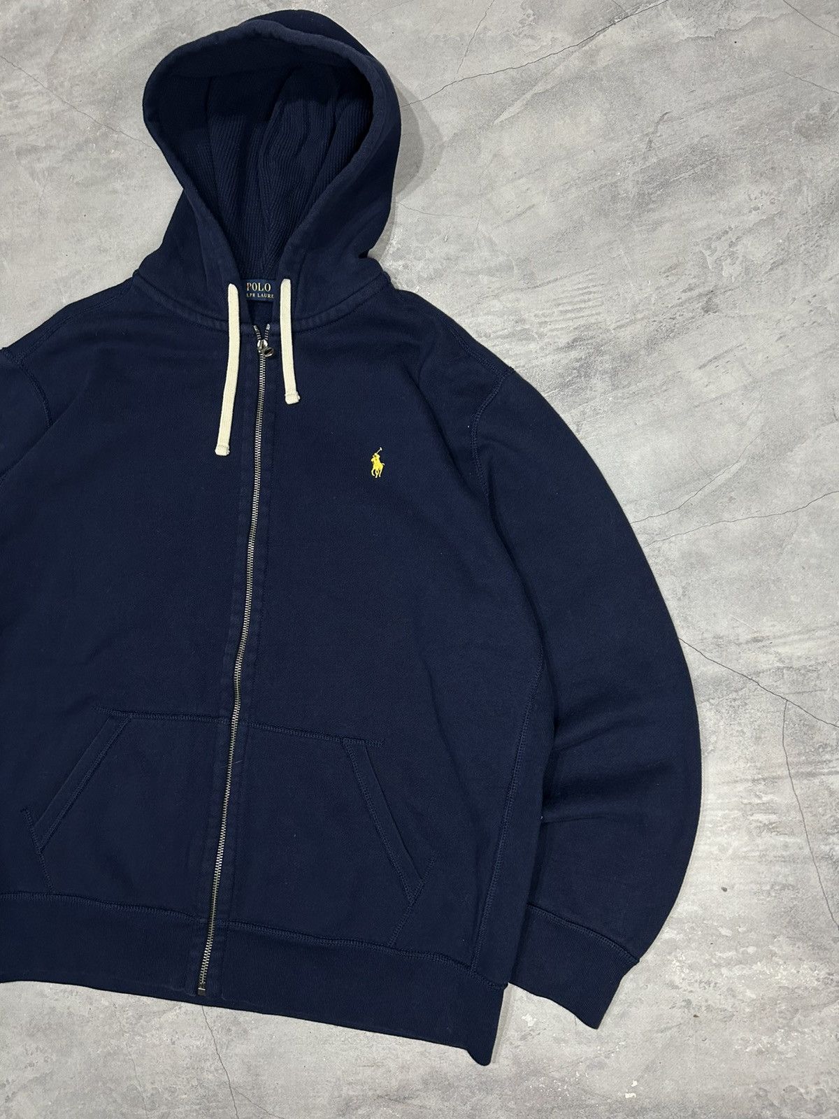Polo Ralph Lauren Vintage Polo Ralph Lauren Zip Up Hoodie Size XXL Size US XXL / EU 58 / 5 - 2 Thumbnail
