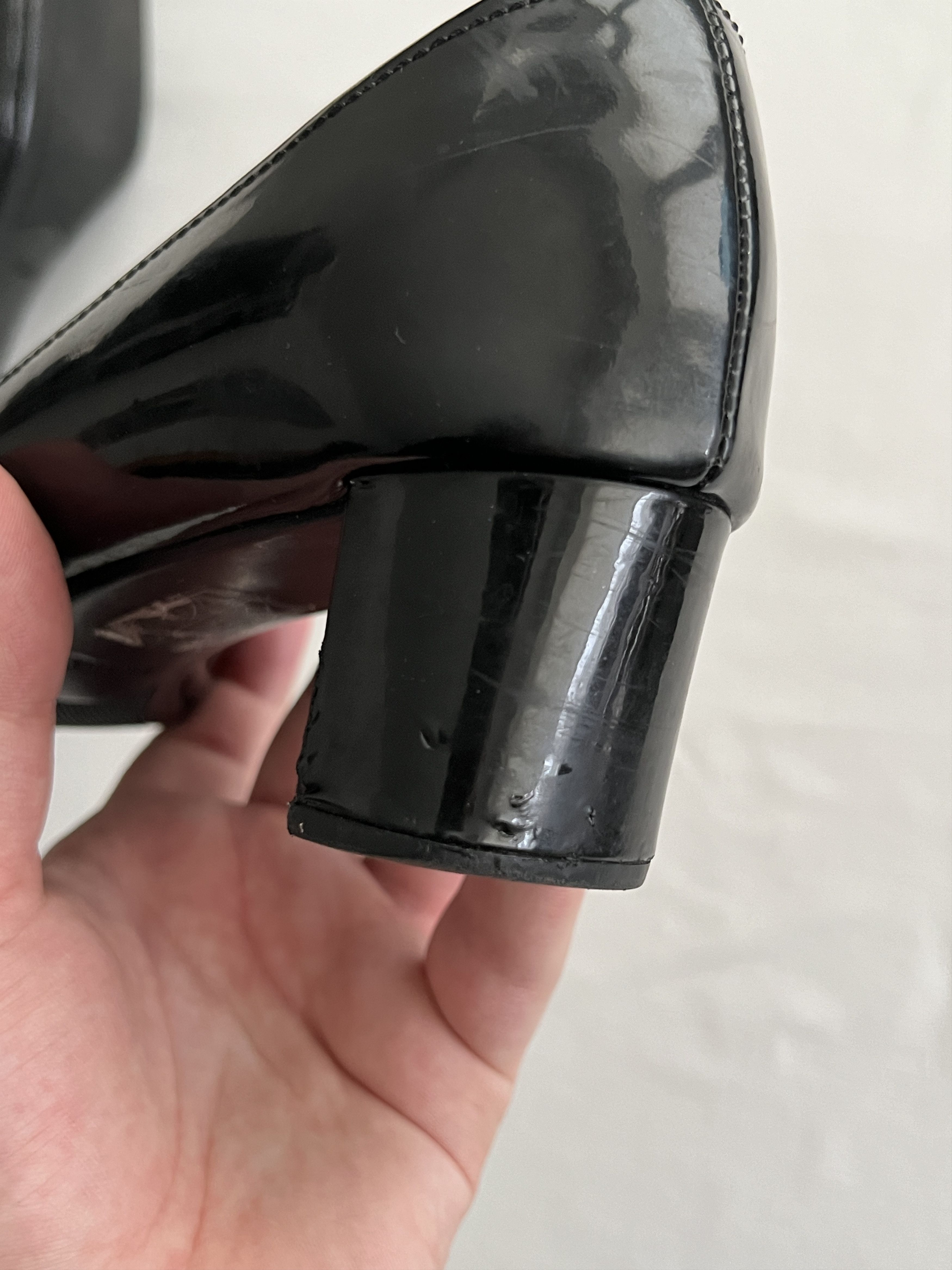 Prada × Vintage Vintage Prada Black Heels Size US 7 / IT 37 - 20 Thumbnail