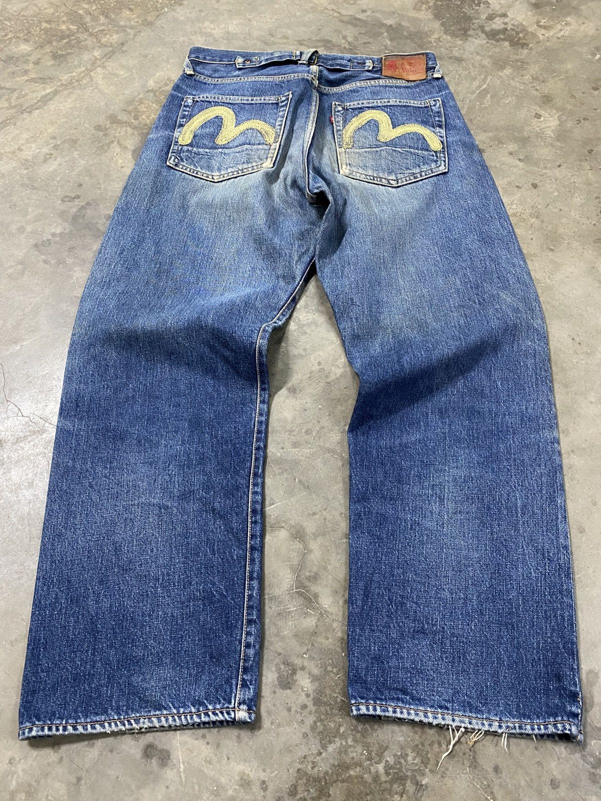 Evisu Vintage Evis Jeans Japan 80s Scovill Rivert @283 imn Size US 32 / EU 48 - 1 Thumbnail