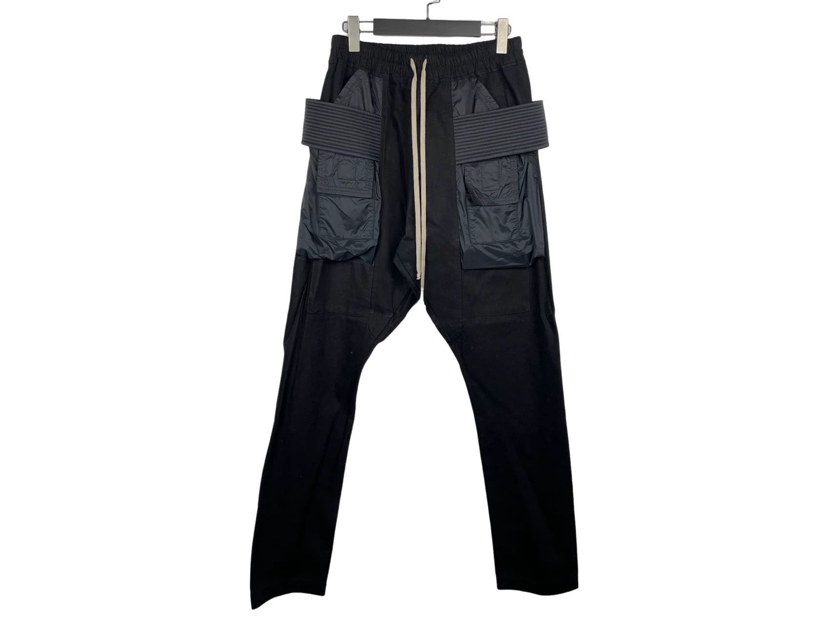 Rick Owens Rick Owens Mainline Double Ring Nylon Paneled Cargo Pants Size US 30 / EU 46 - 1 Thumbnail