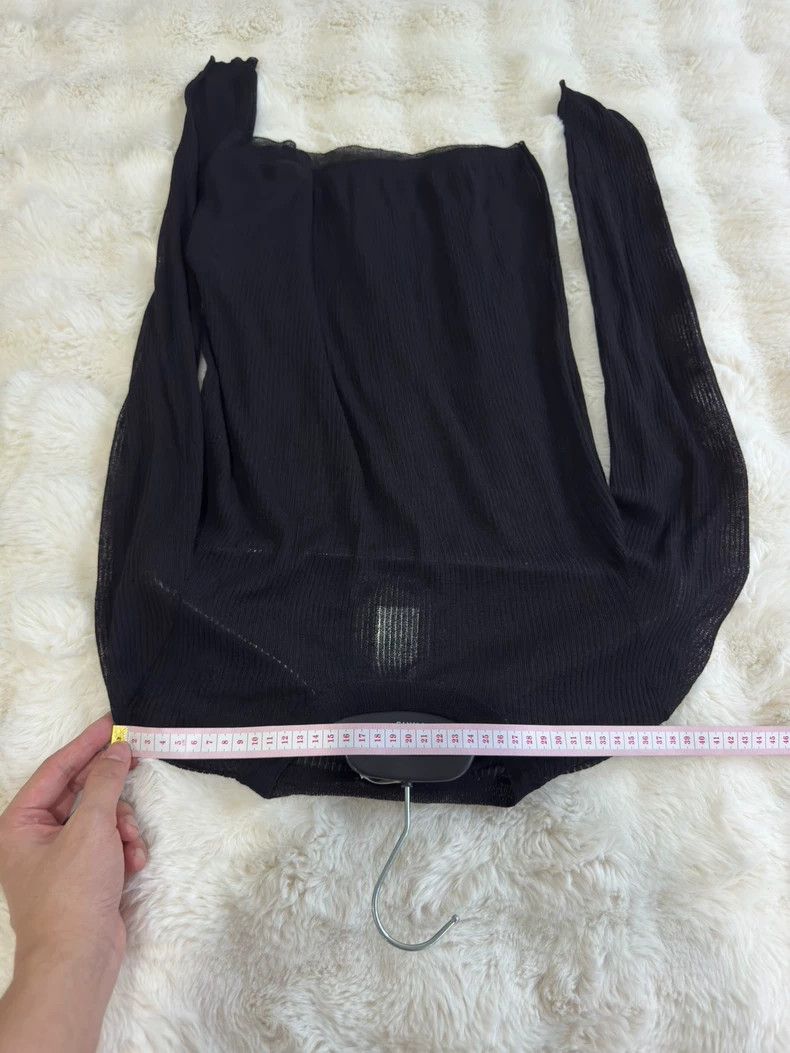 Saint Laurent Paris Saint laurent paris See-Through Undershirt long sleeves 250 Size L / US 10 / IT 46 - 5 Thumbnail