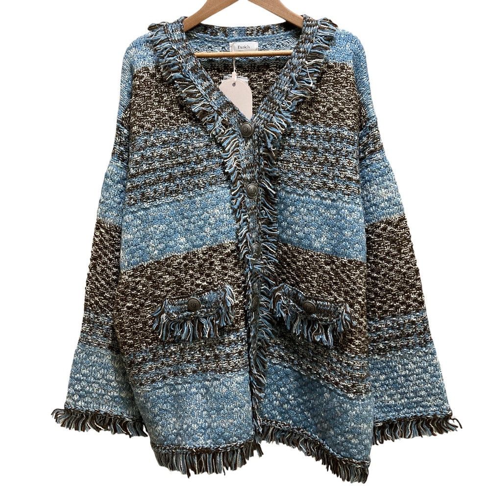 Other Other Darich Tweed Border Knit Cardigan Textile Tops 112531036 DUTY FREE for USA Size ONE SIZE - 1 Thumbnail