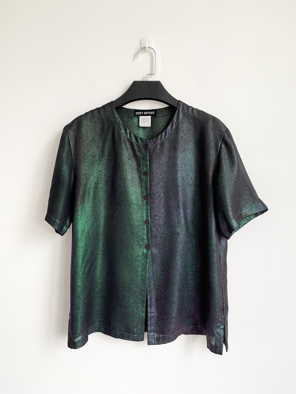 Issey Miyake Issey Miyake "SAMPLE" See Through Button Ups Shirt Size M / US 6-8 / IT 42-44 - 1 Thumbnail