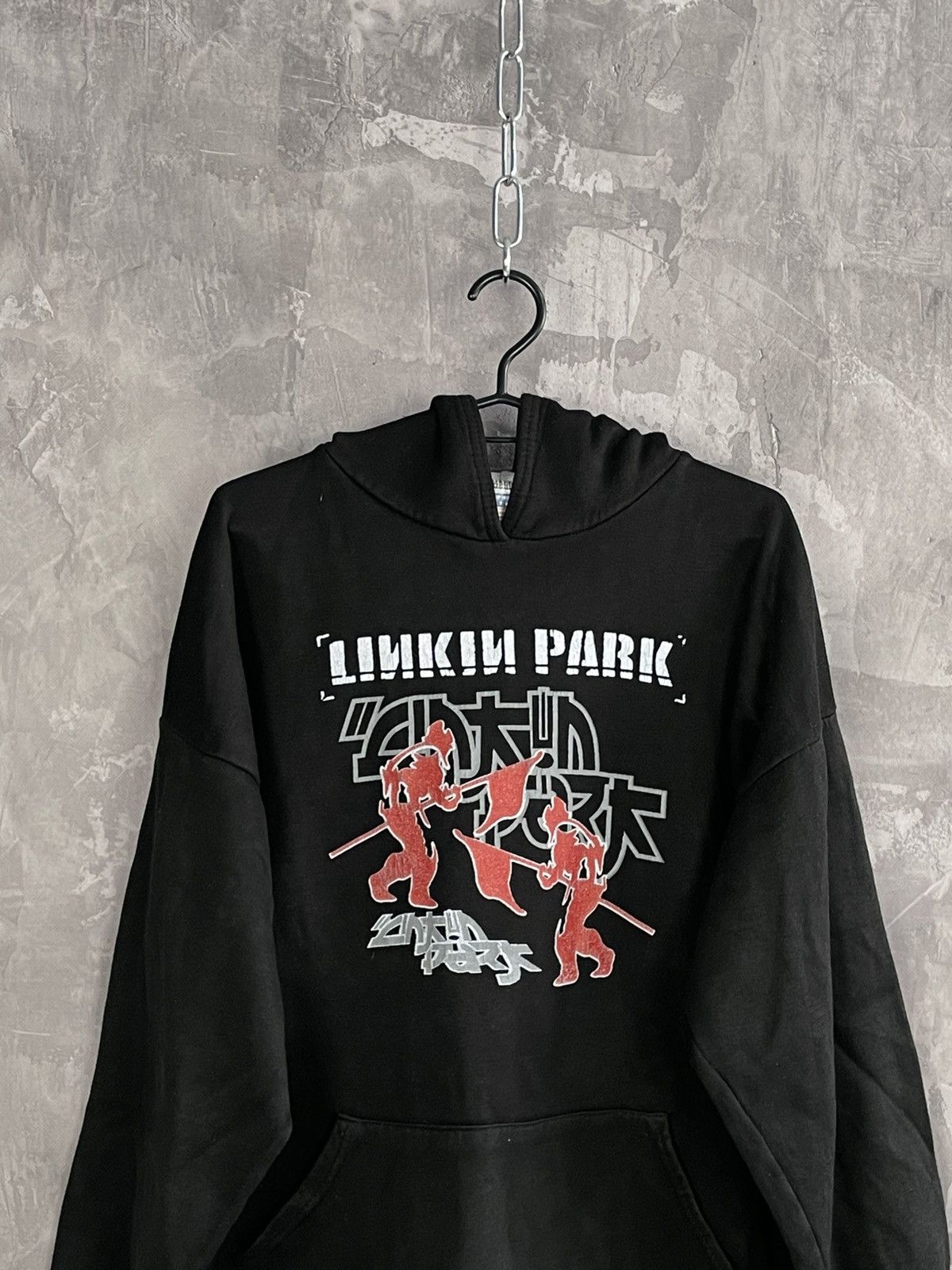 Band Tees × Vintage Vintage Y2K Linkin Park Grunge Hoodie Size US M / EU 48-50 / 2 - 2 Thumbnail
