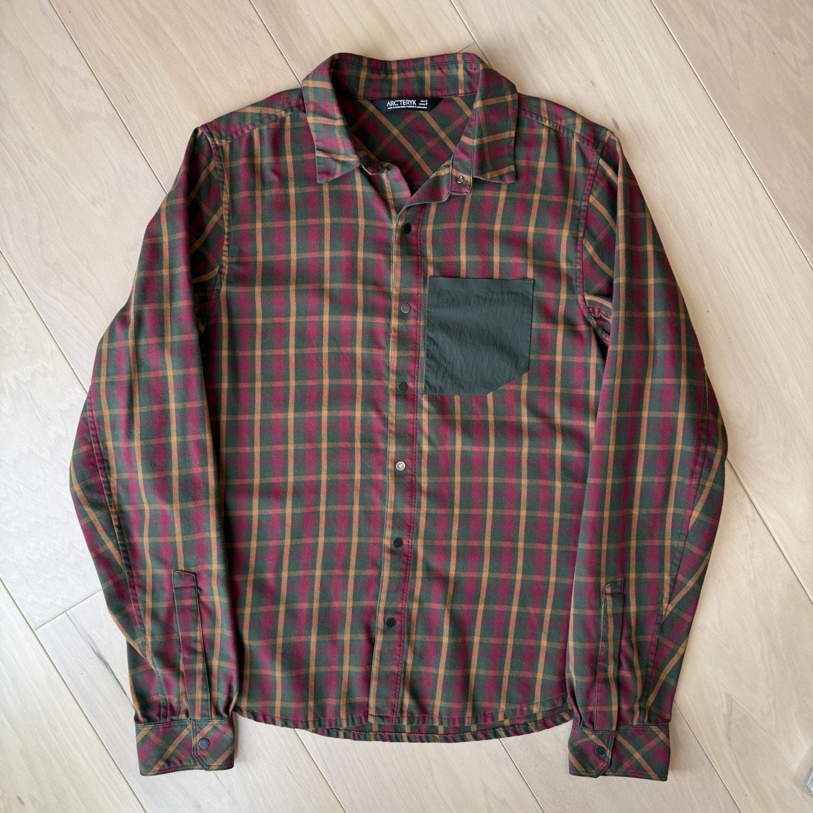 Arc'teryx Arc'teryx Bernal Shirt S Plaid Long Sleeve Snap Button Up Size US S / EU 44-46 / 1 - 2 Thumbnail