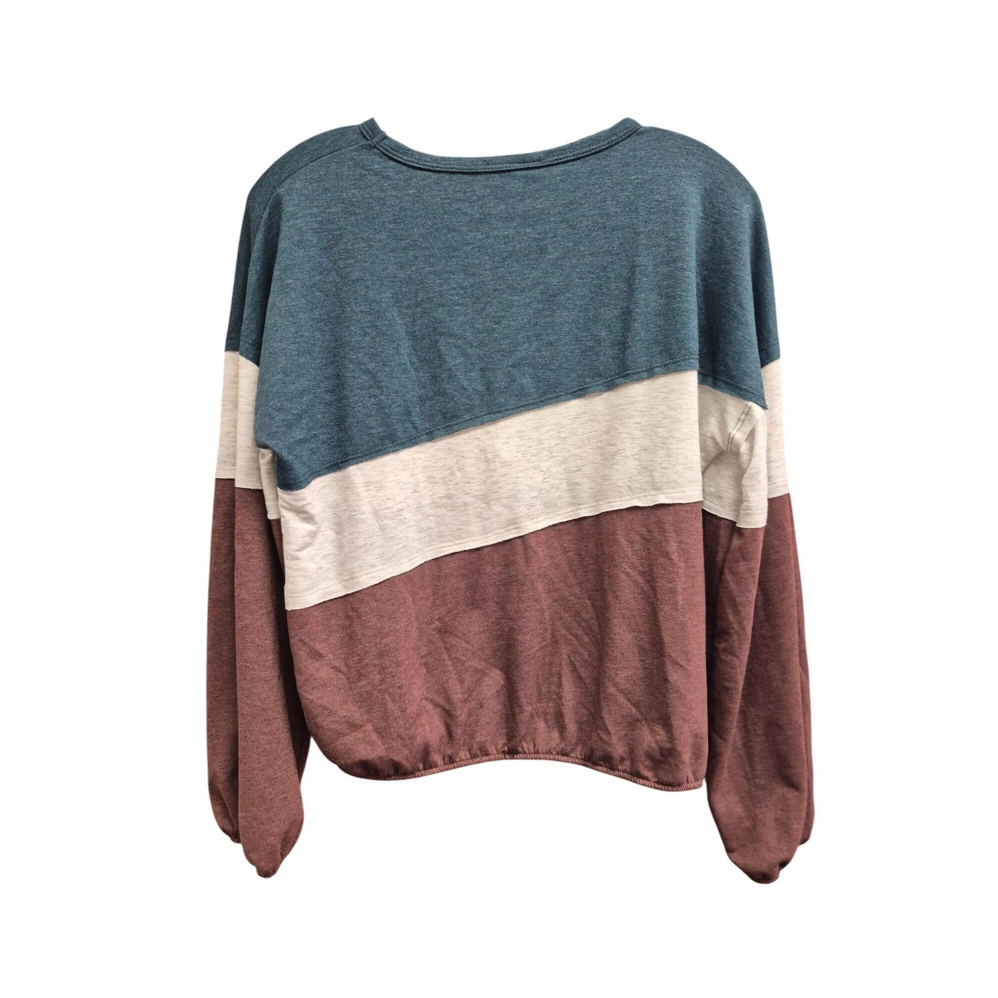 Other Color Block Soft Knit Pullover Sweatshirt L Size L / US 10 / IT 46 - 3 Thumbnail
