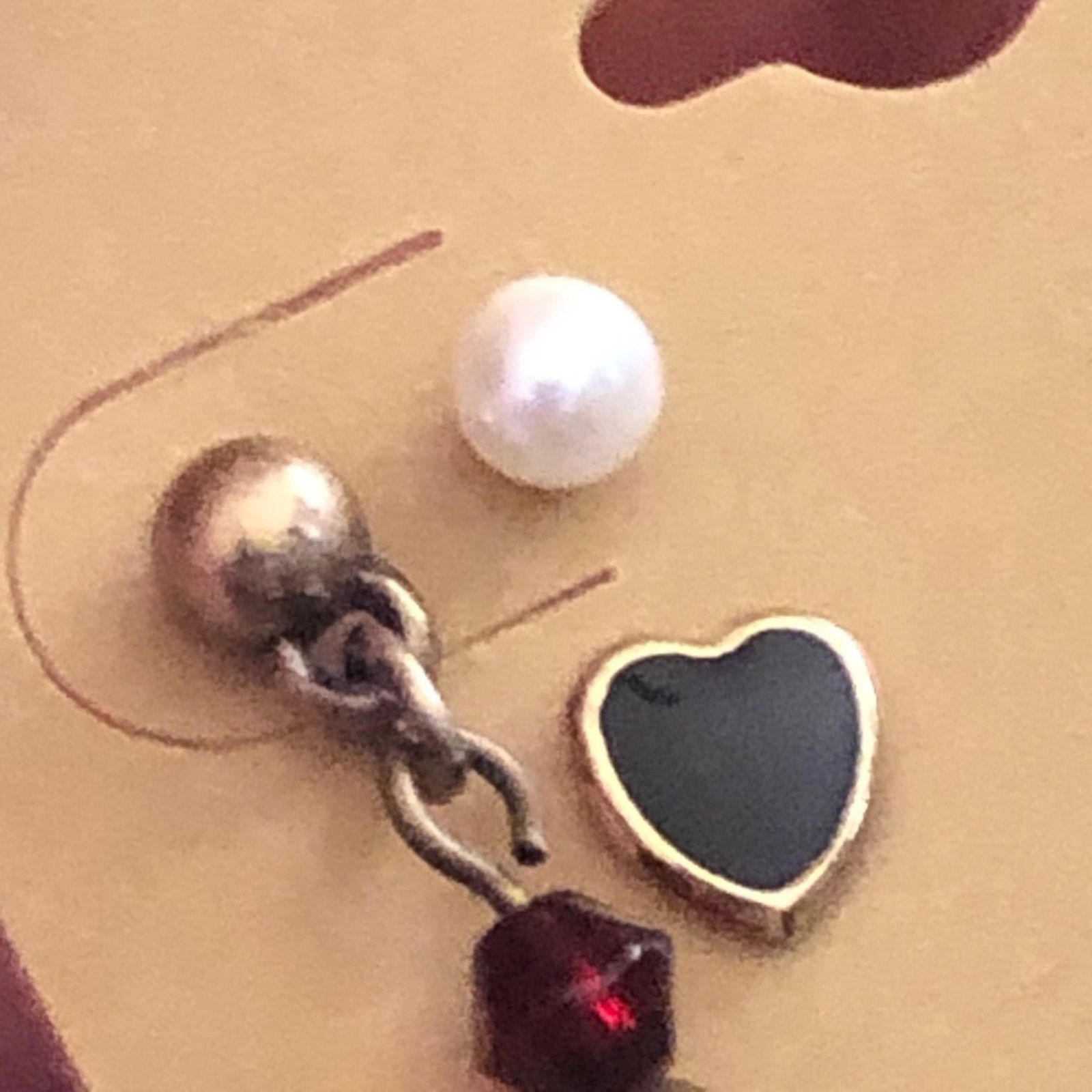 Vintage Vintage set of three victorian style earrings Size ONE SIZE - 5 Thumbnail