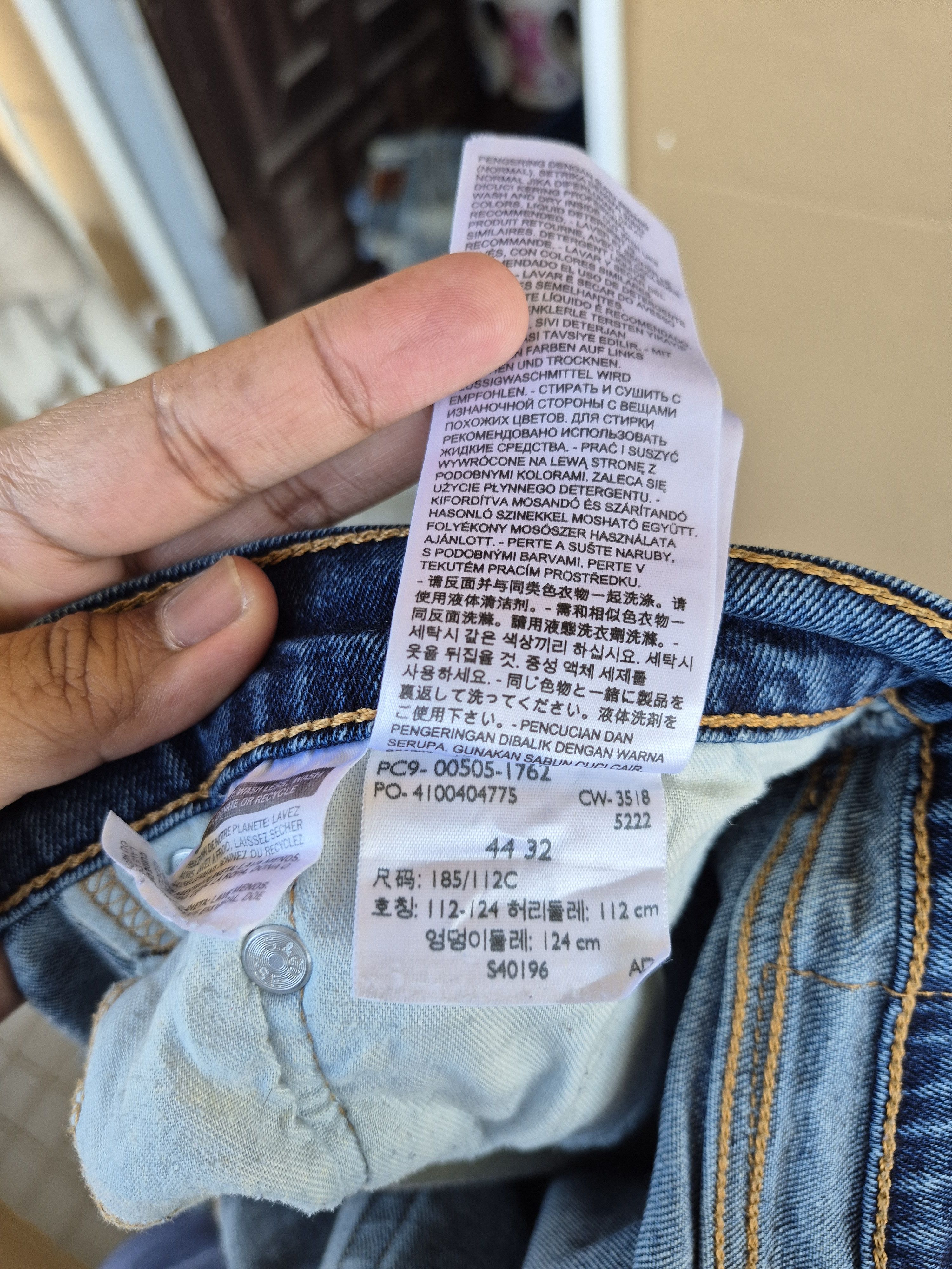 Levi's 🔥 Levis 506 Denim Jeans Size US 44 / EU 60 - 13 Thumbnail
