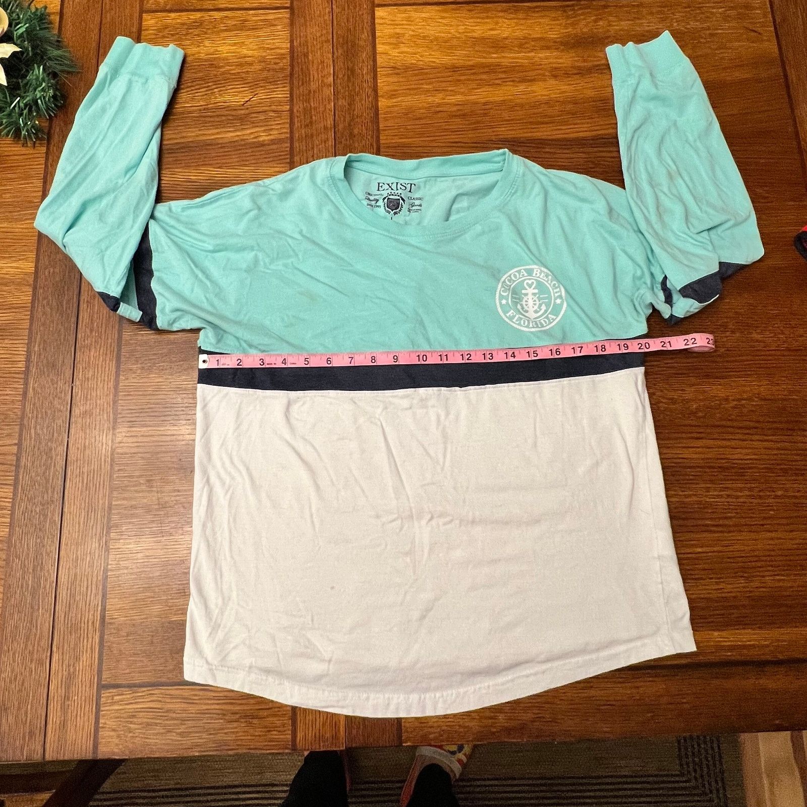 Unknown London Cocoa Beach, Florida Raglan Long Sleeve Shirt Size L / US 10 / IT 46 - 8 Thumbnail