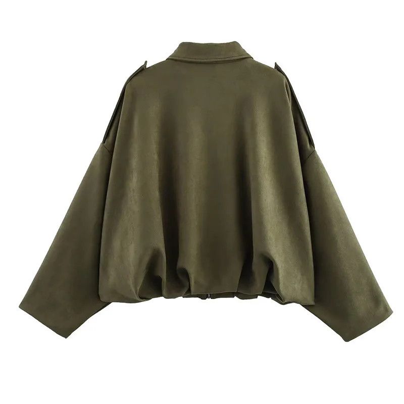 Japanese Brand × Vintage Long Sleeve Bomber Jackets Size M / US 6-8 / IT 42-44 - 2 Thumbnail