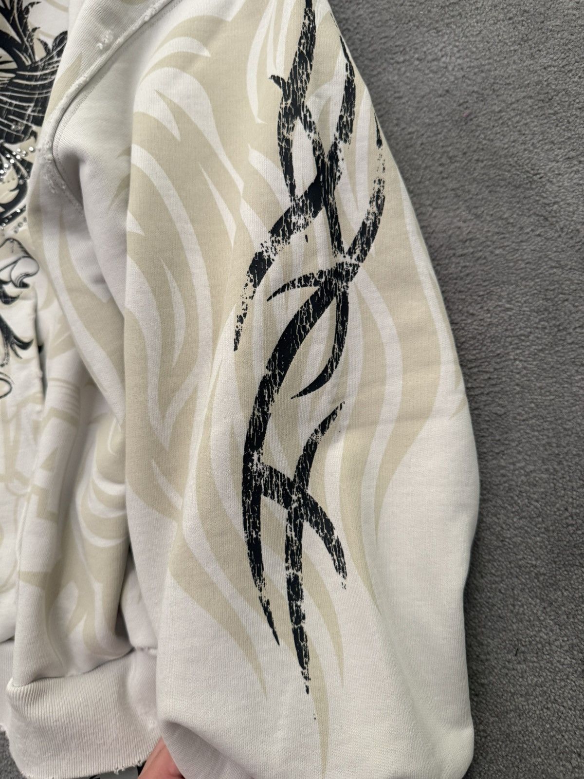 Balenciaga Balenciaga tacky embellished zip up hoodie Size US L / EU 52-54 / 3 - 4 Thumbnail