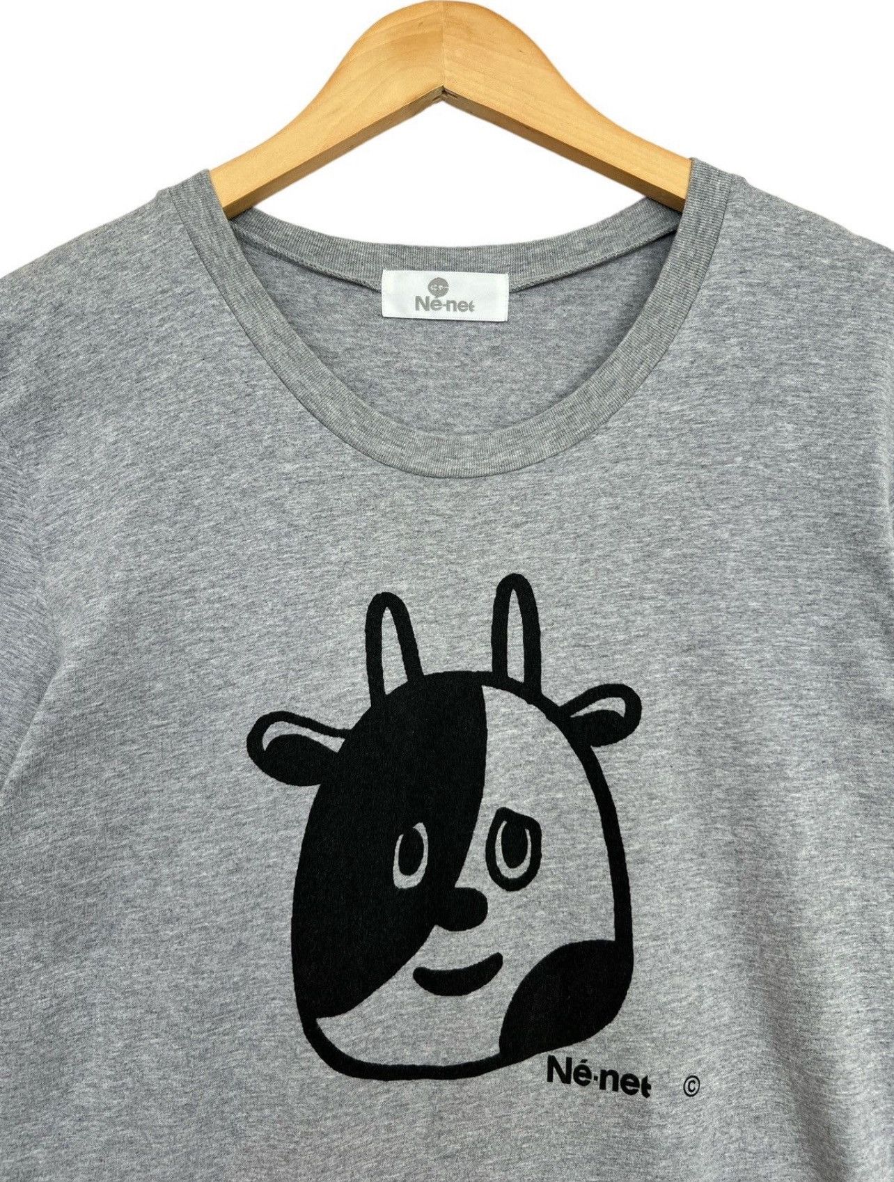 Ne-Net Ne-Net Cow by Issey Miyake Tee Size US M / EU 48-50 / 2 - 2 Thumbnail
