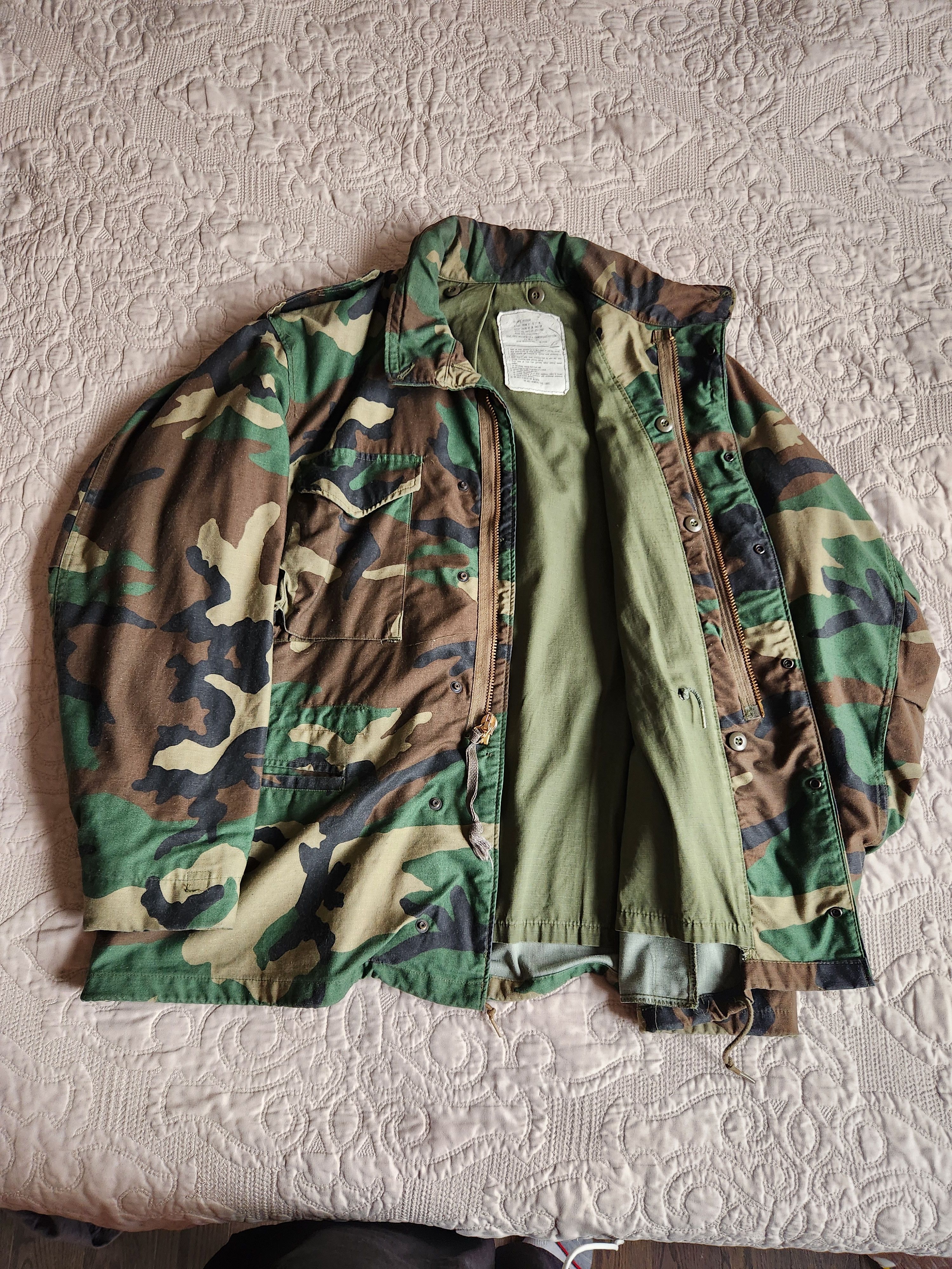 Vintage Camo M1965 Field Coat Size US XL / EU 56 / 4 - 2 Thumbnail