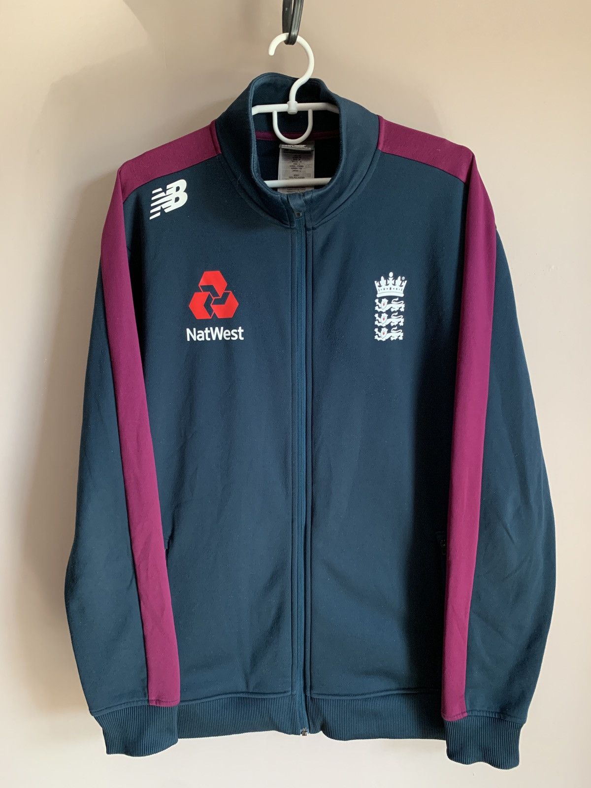 New Balance England Cricket Training Zip Jacket New Balance Size M Size US M / EU 48-50 / 2 - 1 Thumbnail