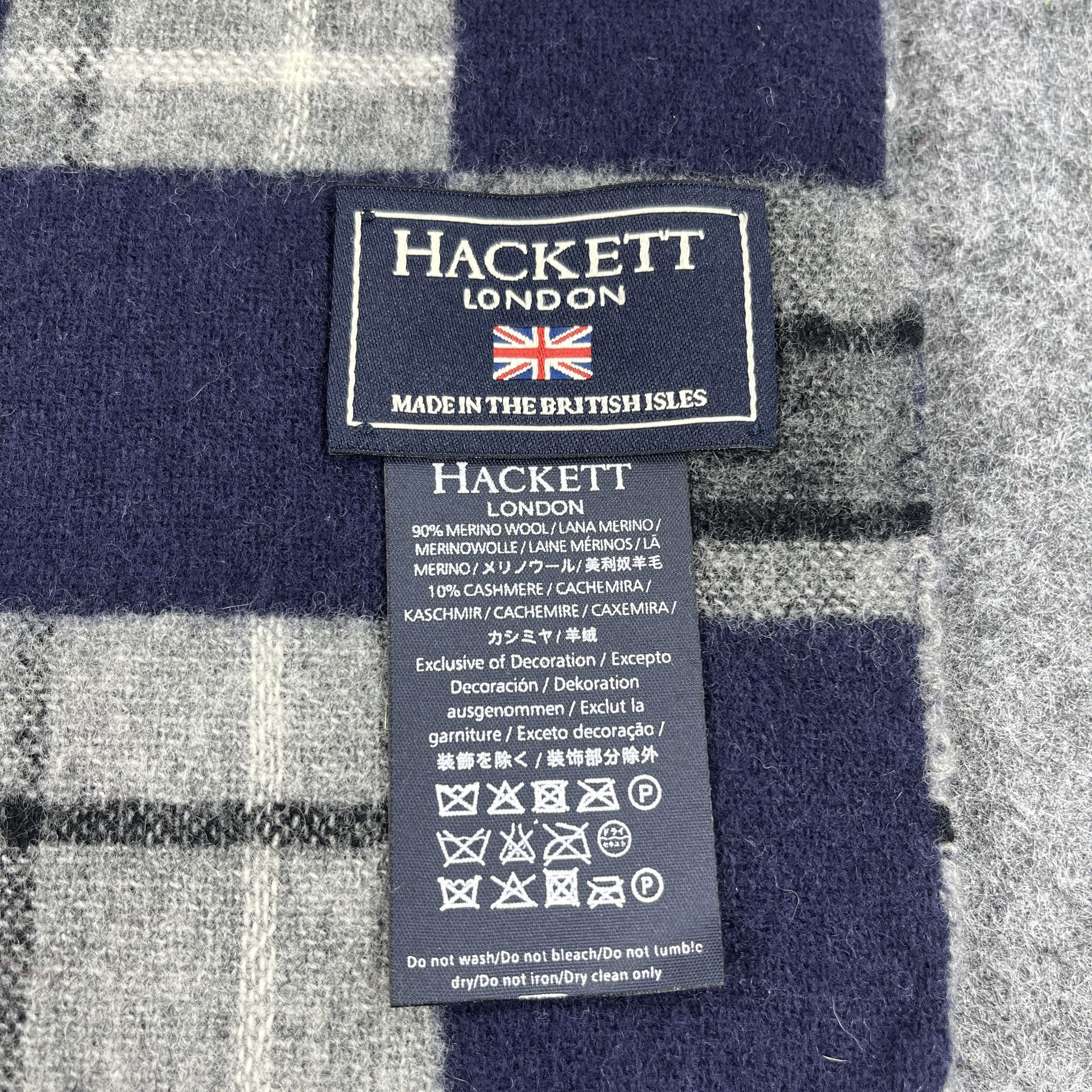 Hackett × Vintage Hackett Scarf / Muffler / Neckwear T1029 Size ONE SIZE - 5 Thumbnail