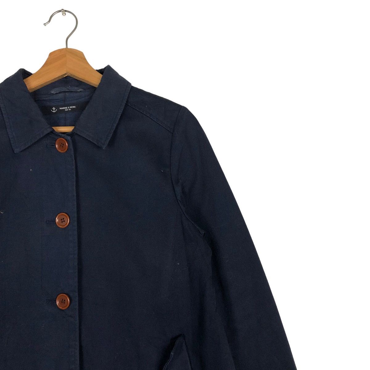 Blue Blue Japan 🔥Vtg Marine & Work Par Ici Chore Jacket Japan Kapital Size US M / EU 48-50 / 2 - 6 Thumbnail