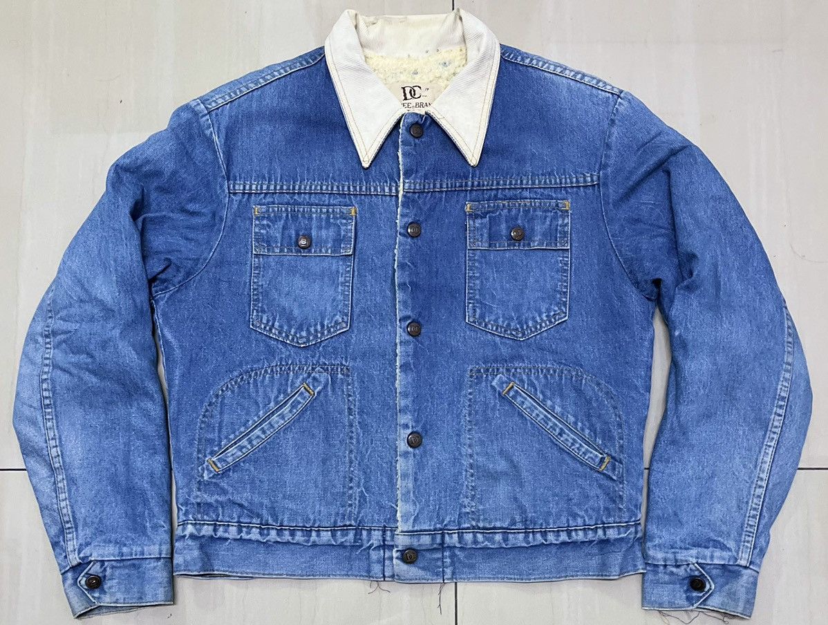 Vintage Vintage Dee Cee Sherpa Denim Jacket Size US M / EU 48-50 / 2 - 1 Thumbnail