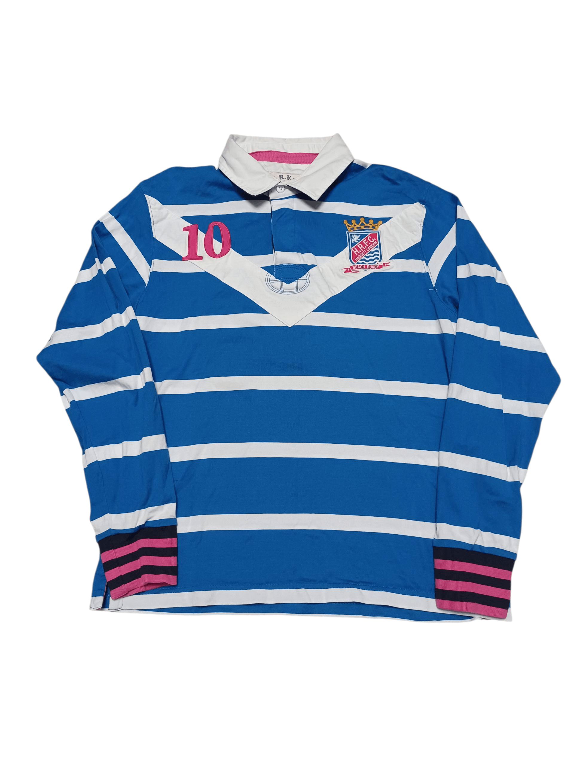 Hackett HACKETT VINTAGE LUXURY RUGBY SHIRT Size US L / EU 52-54 / 3 - 1 Thumbnail