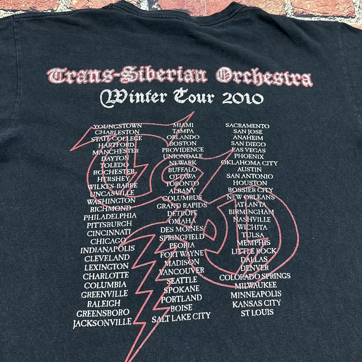 Band Tees Trans-Siberian Orchestra Band T-Shirt Beethoven Tour 2010 Size US M / EU 48-50 / 2 - 6 Thumbnail