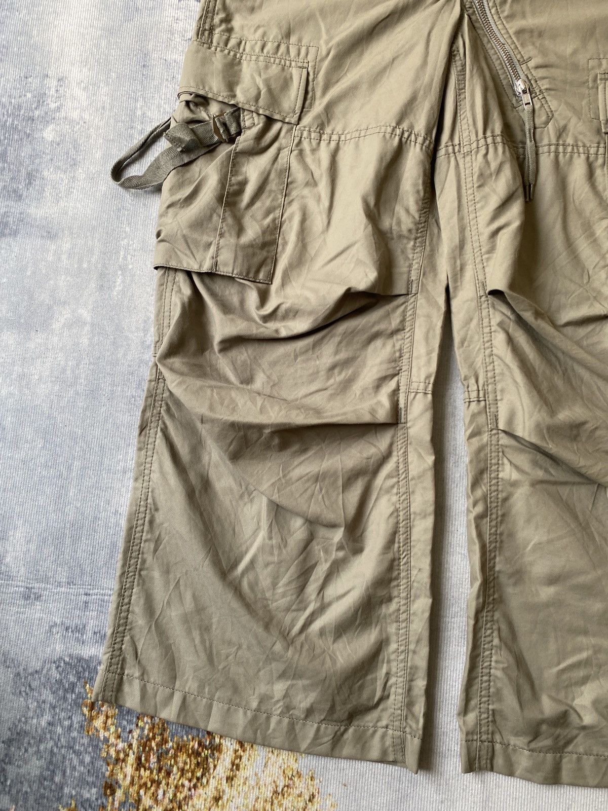 CABANE de ZUCCa Cabane De Zucca Asymmetrical Zipper Cargo Pant Size US 35 - 5 Thumbnail